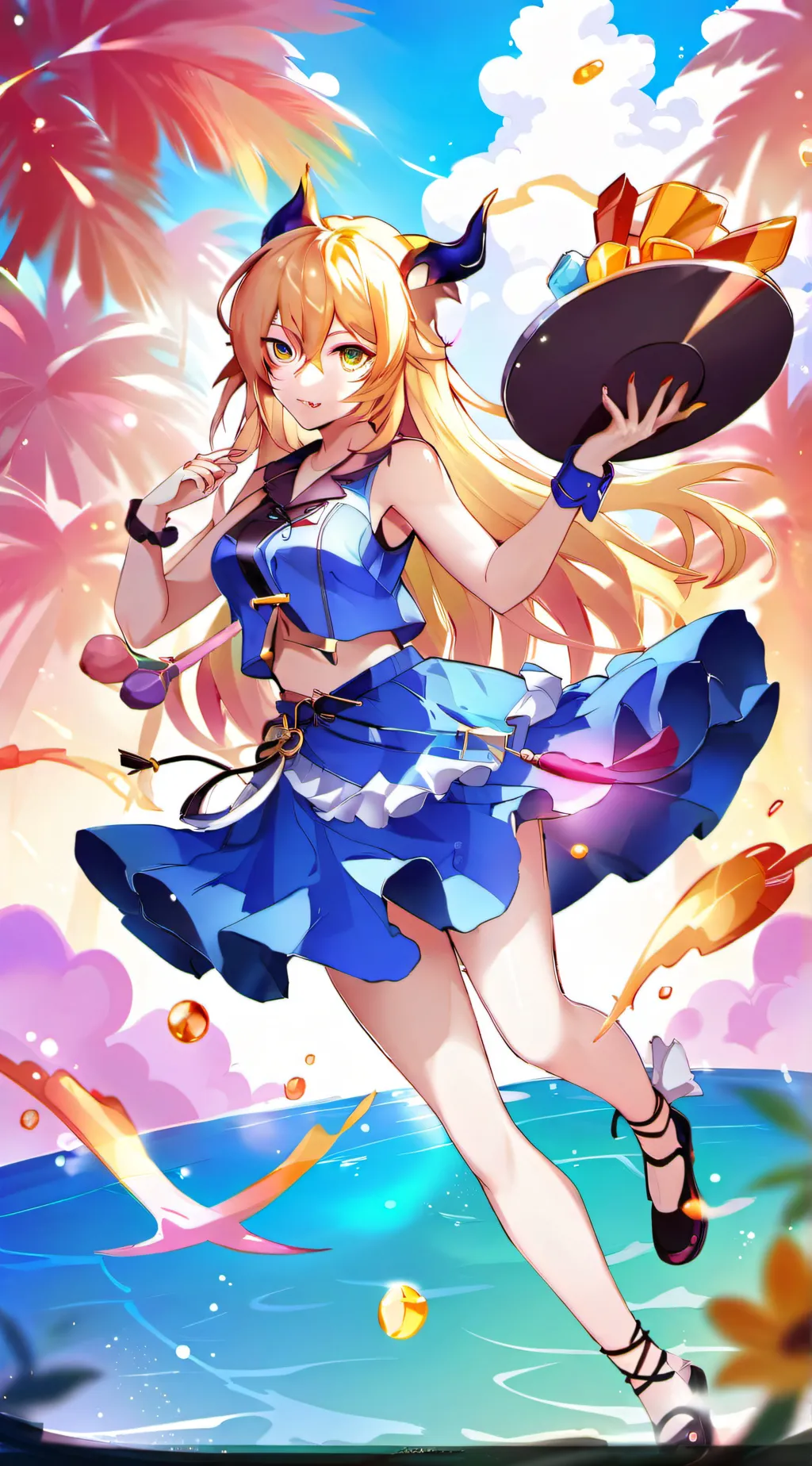 ai character: Nova  background