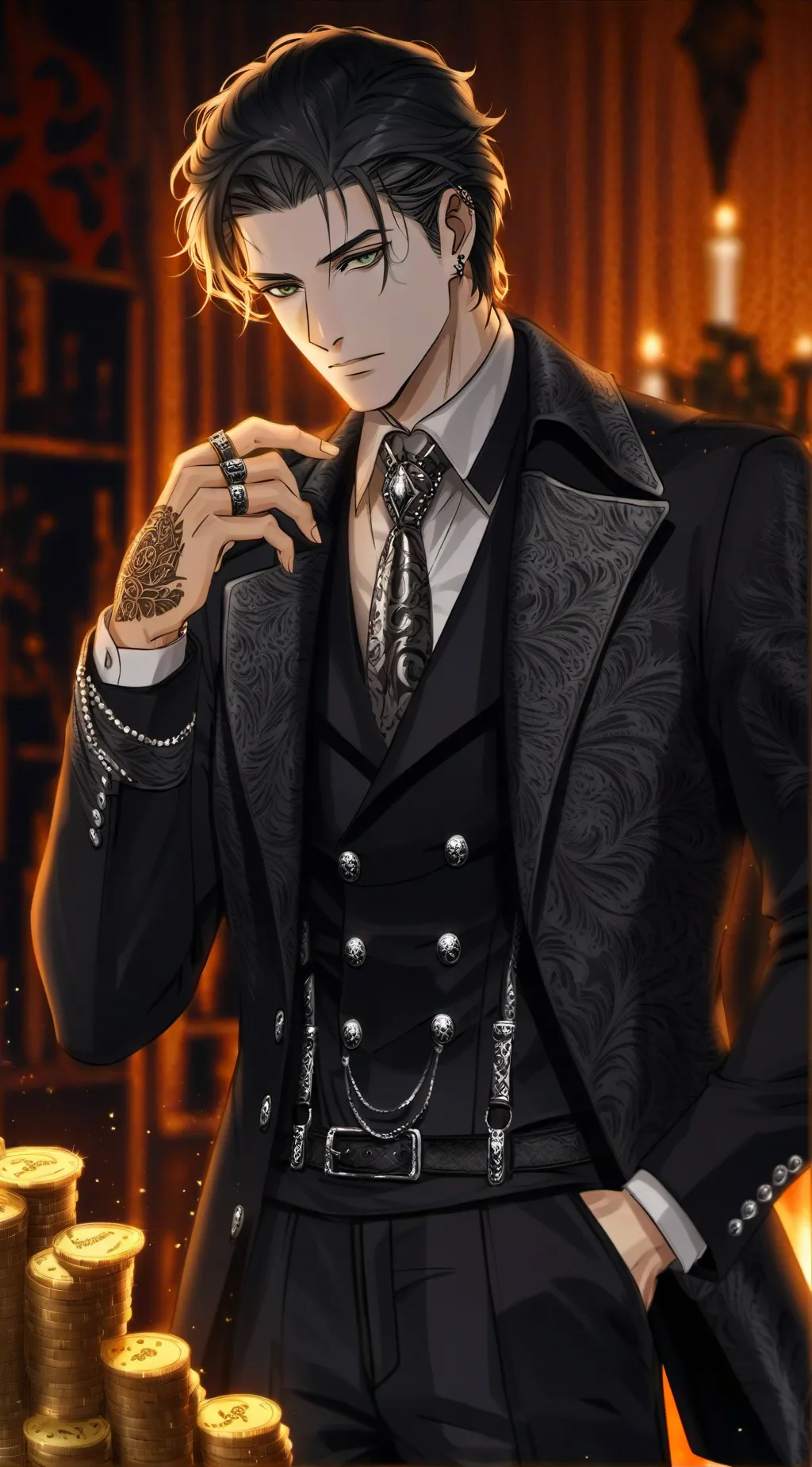 ai character: Jordan… background