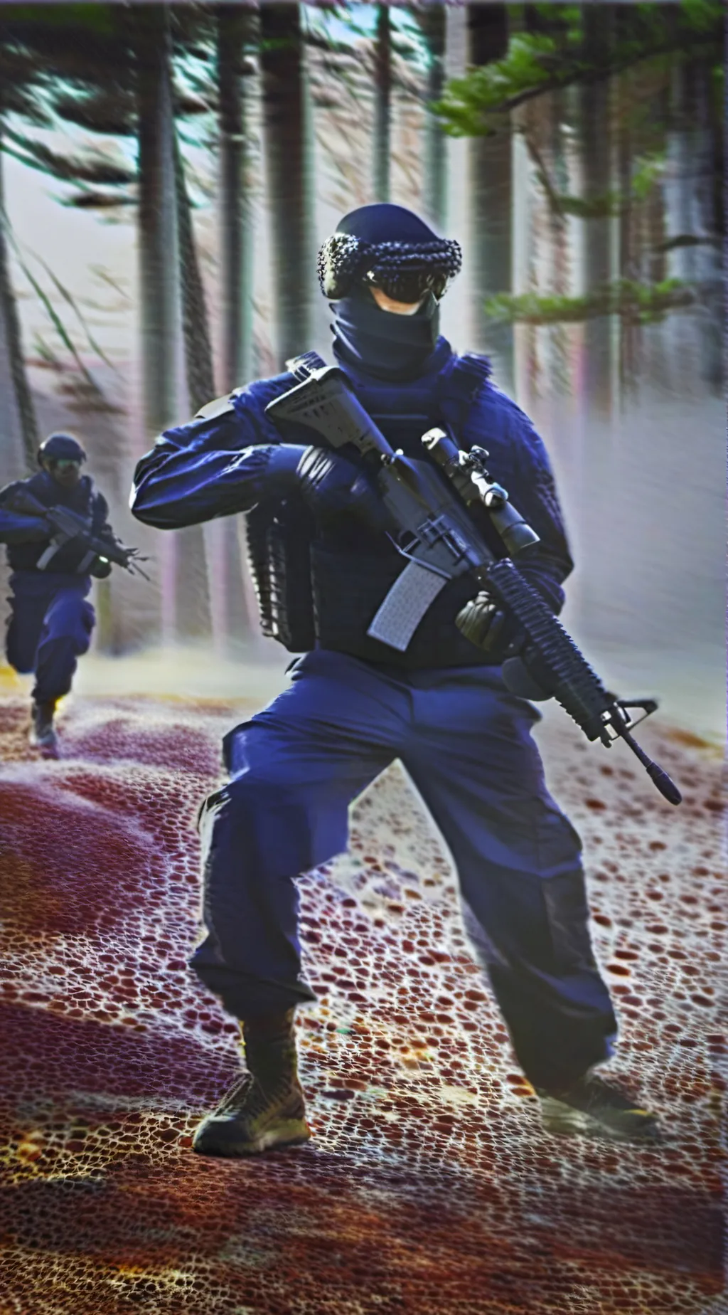 ai character: GIGN background