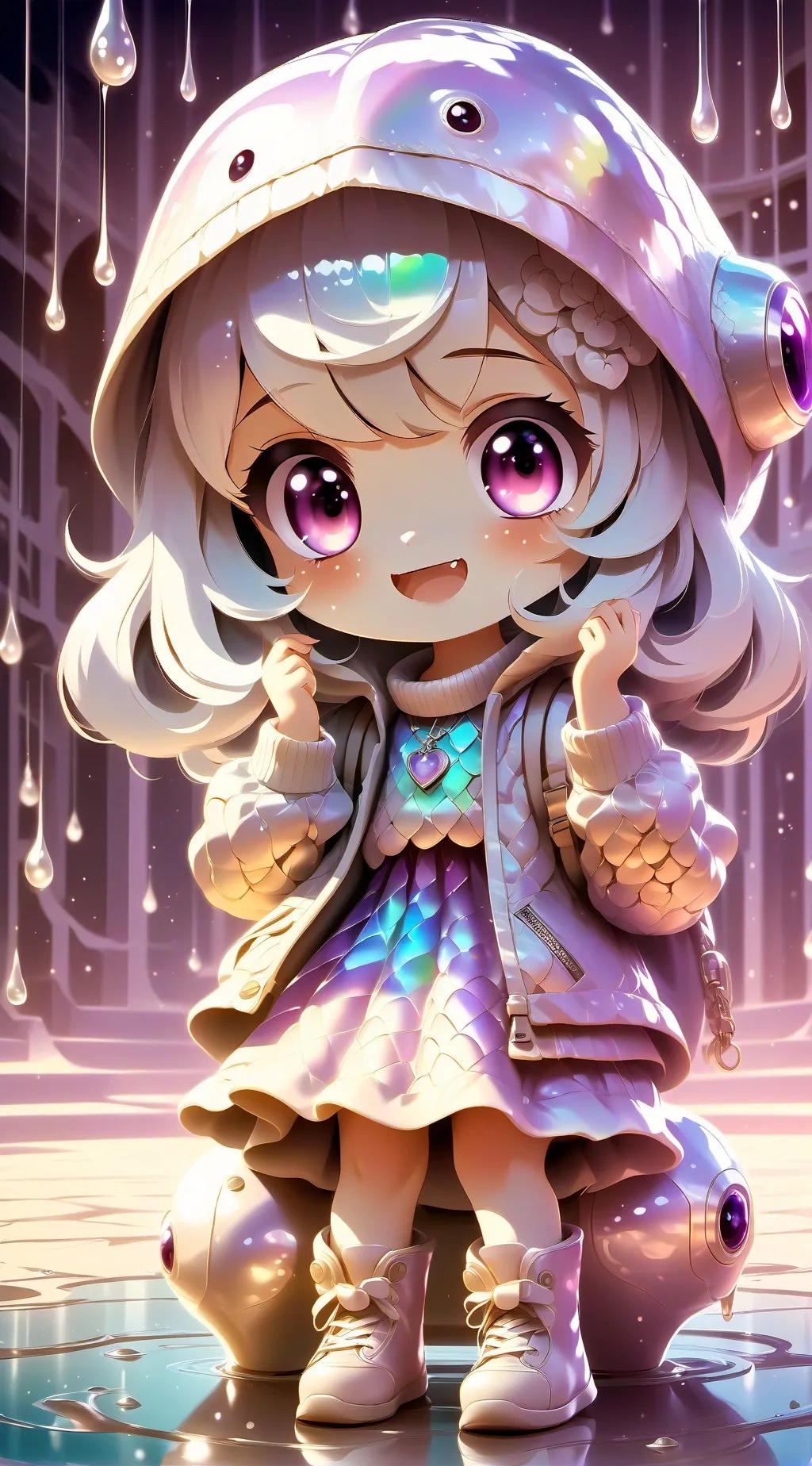 ai character: scp 999 girl background