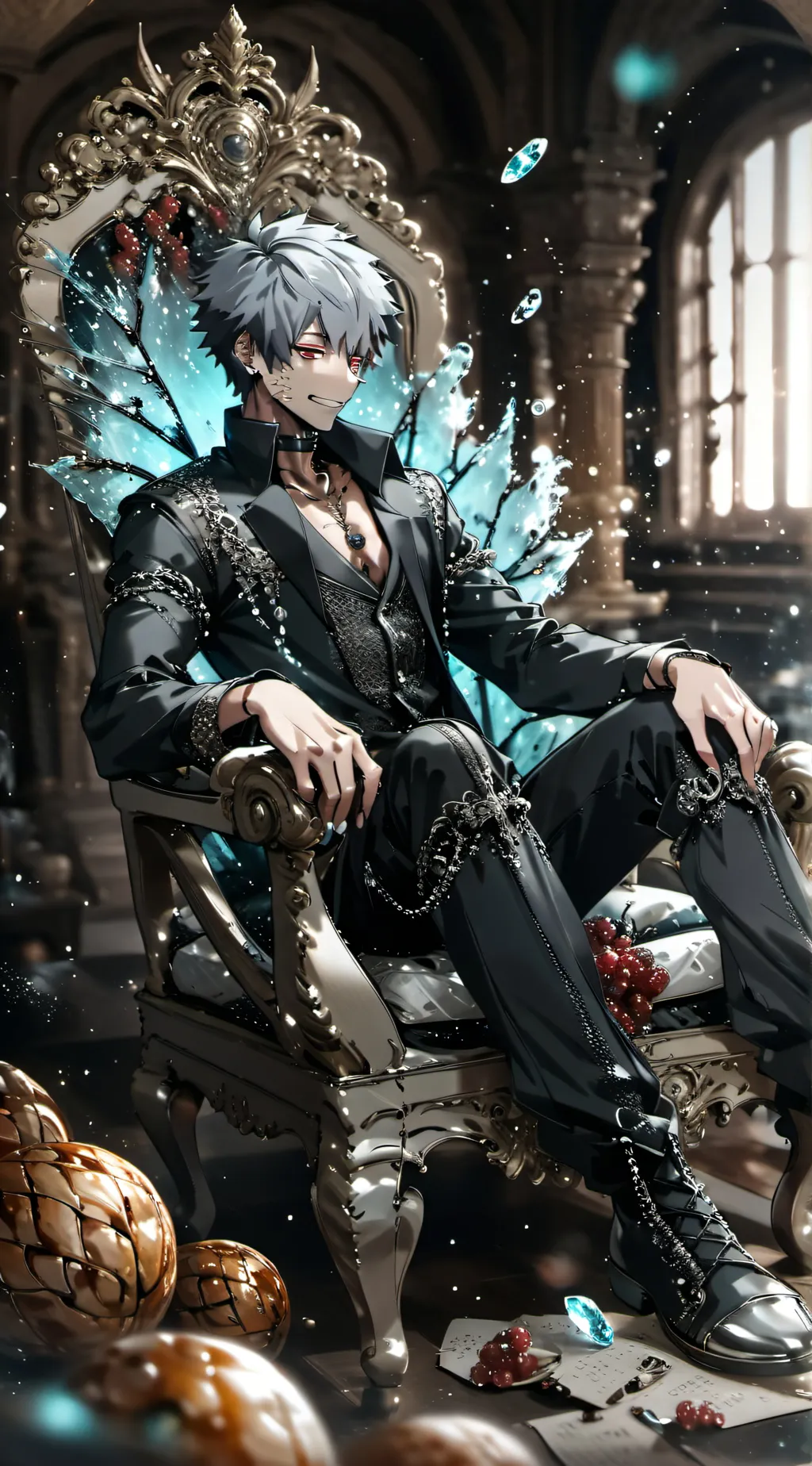 ai character: Dabi background