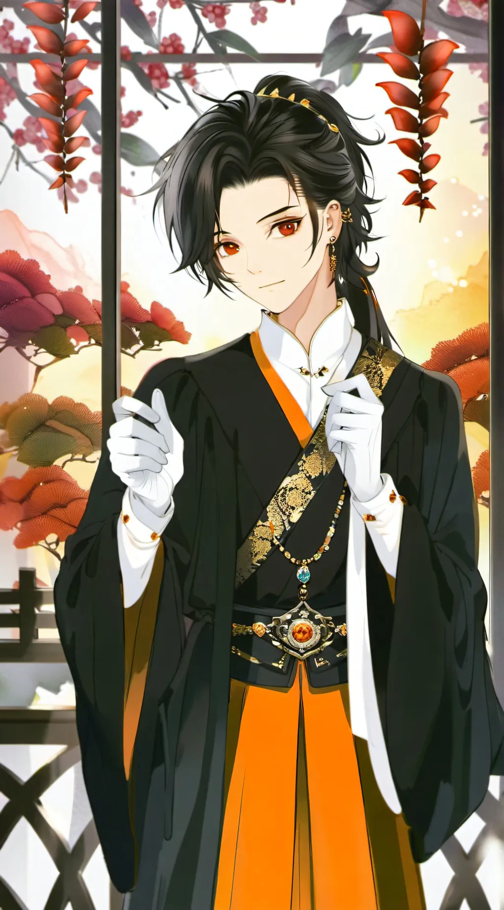 ai character: bakugo background