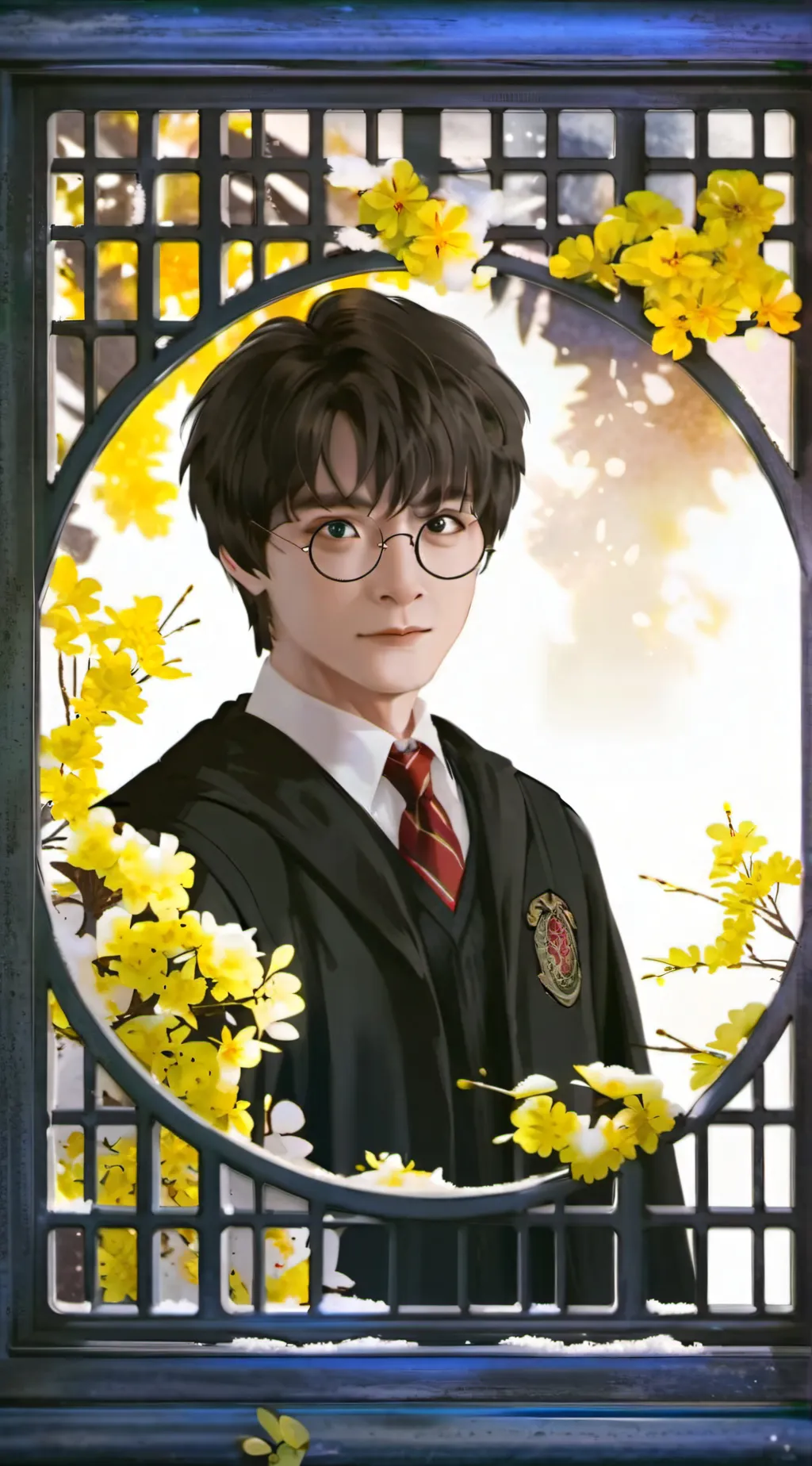 ai character: Harry Potter ￼ background