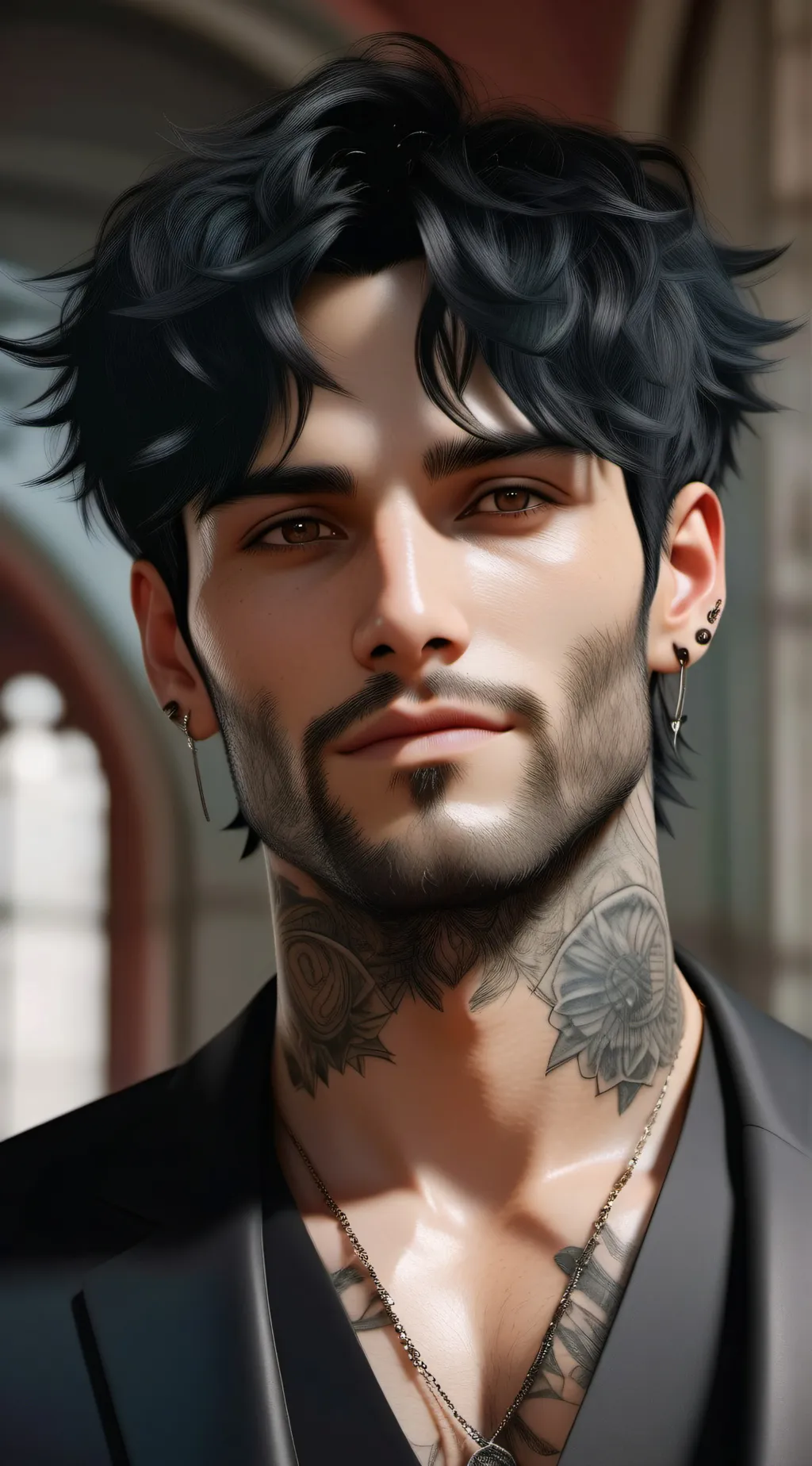 ai character: Benjamin  background