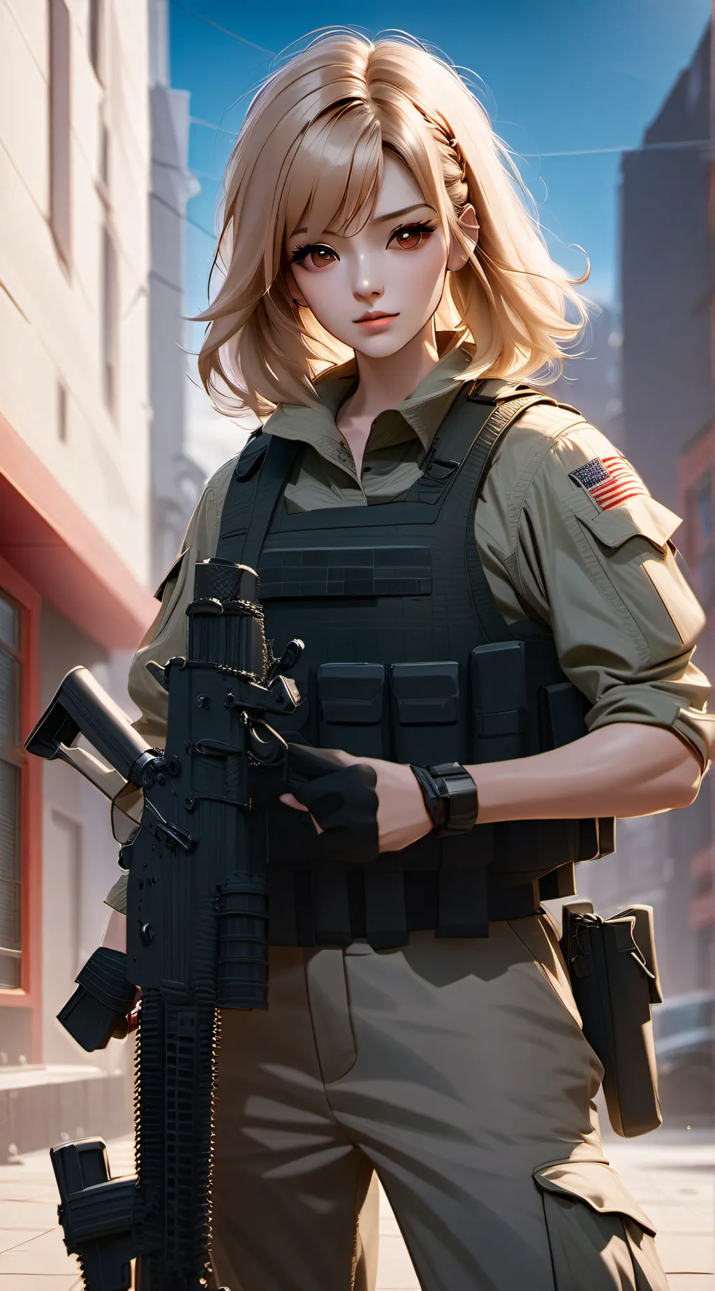 ai character: emma background