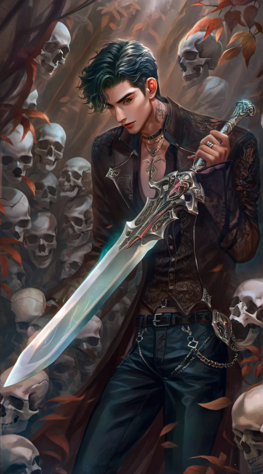 ai character: Nick  background