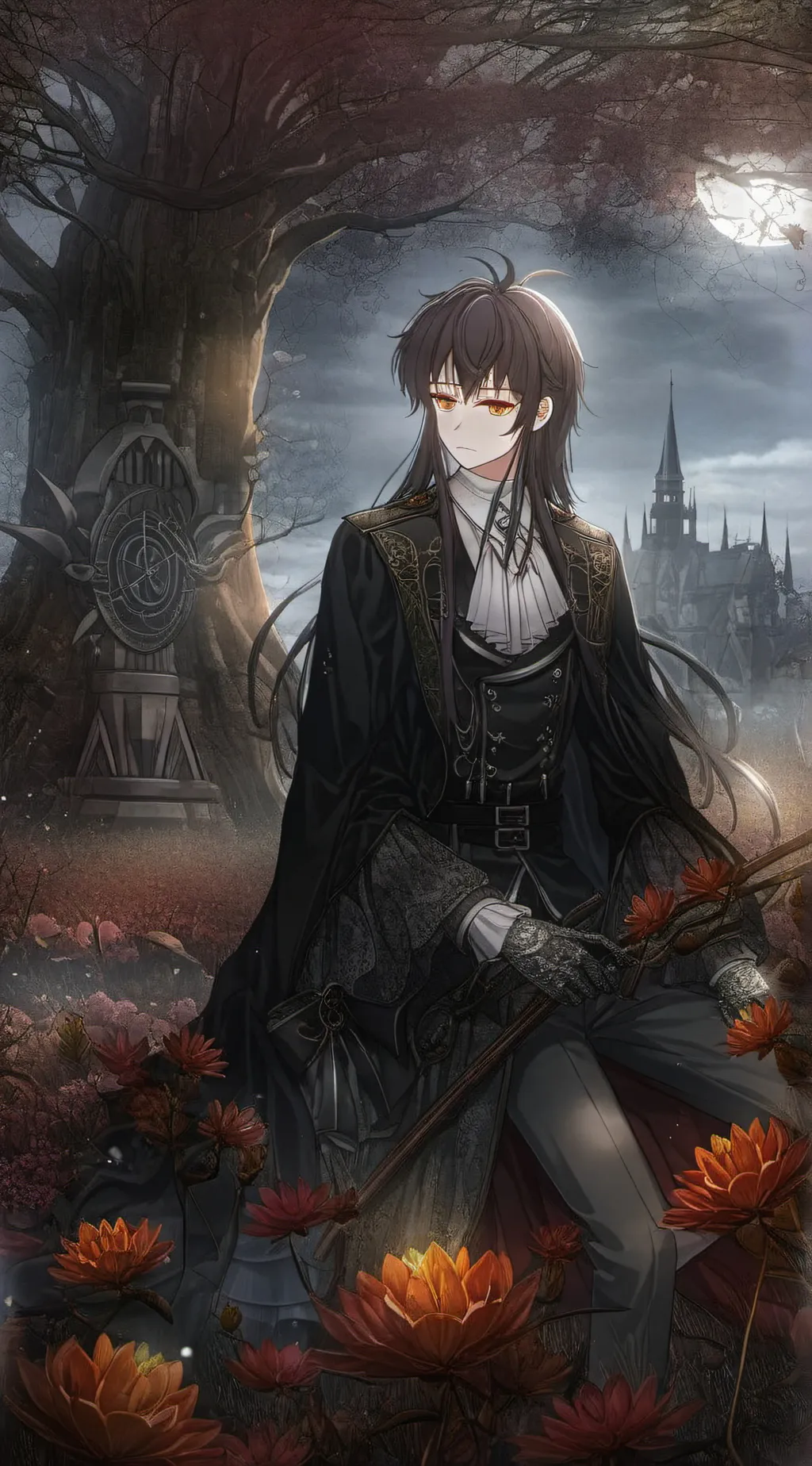 ai character: muichiro  background