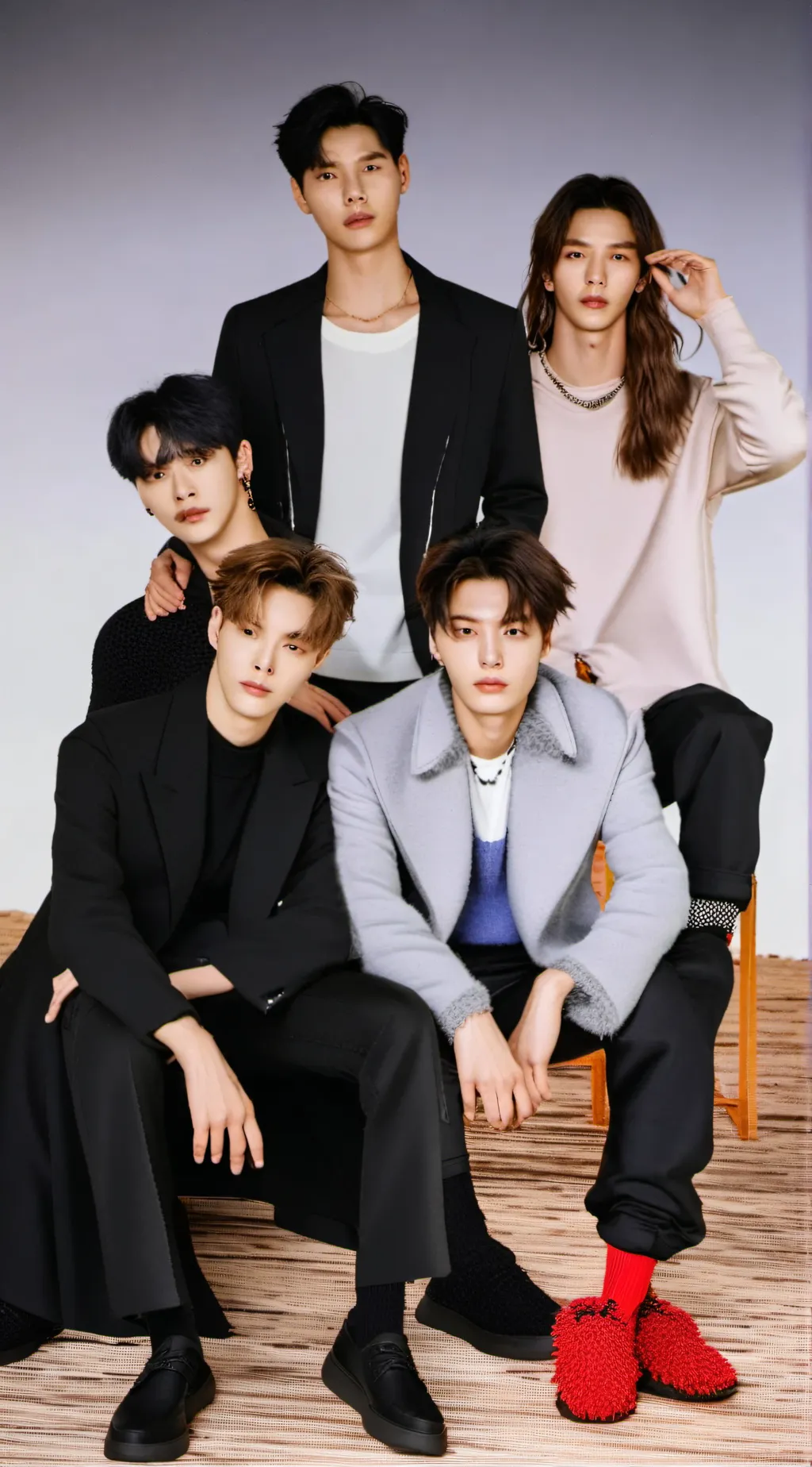 ai character: ENHYPHEN! background