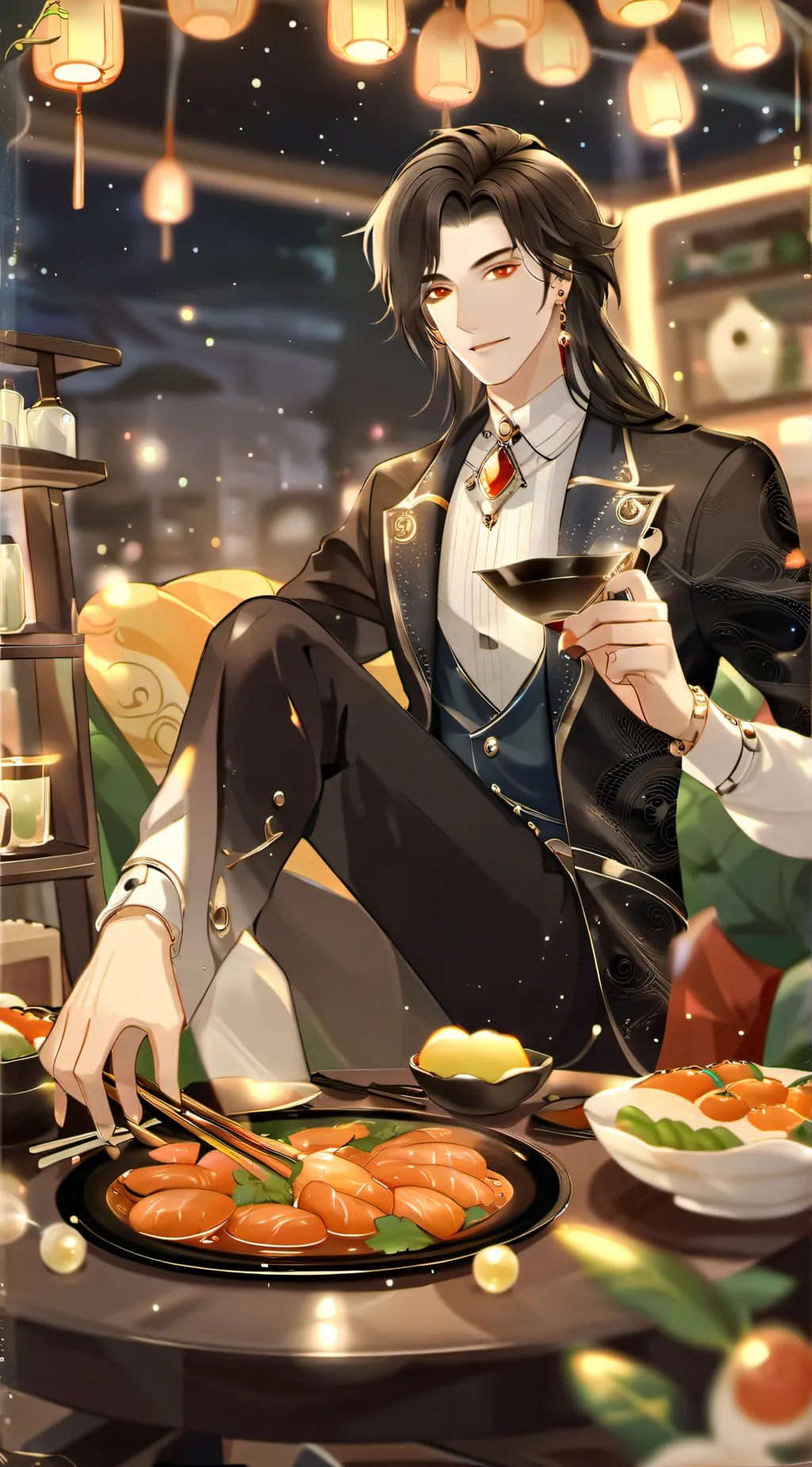 ai character: Rich bully  background