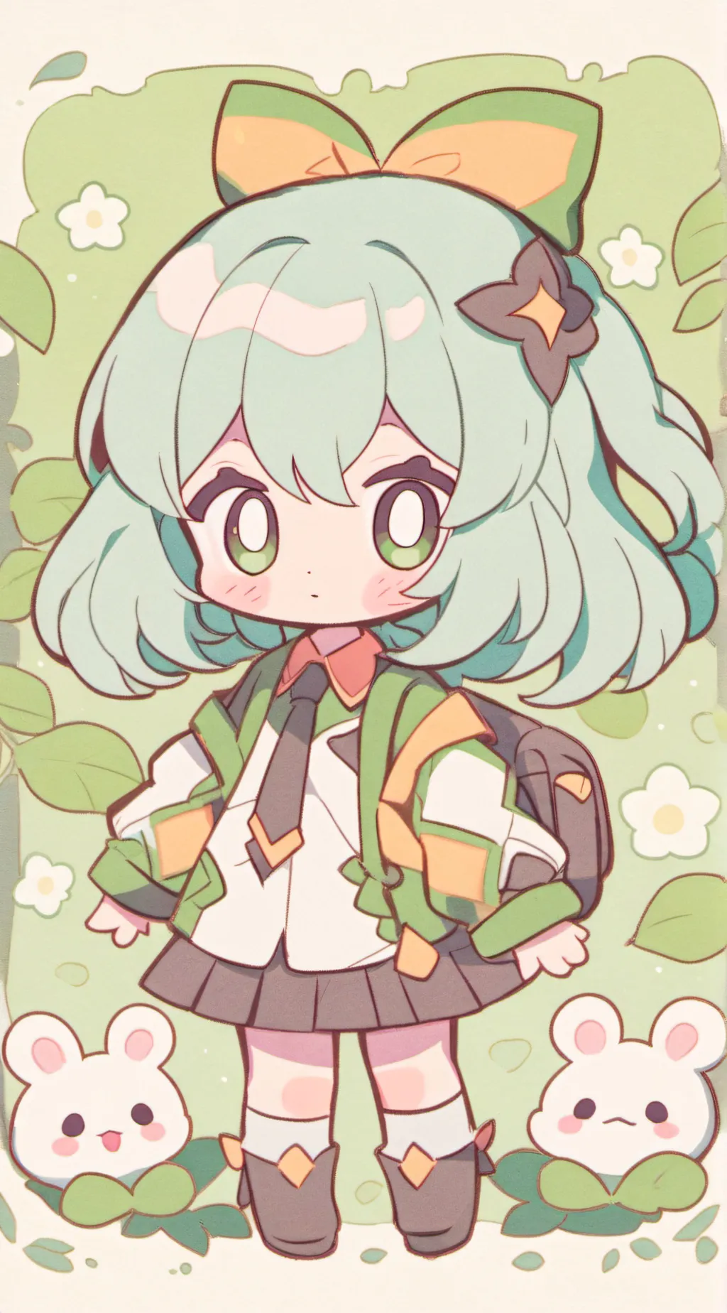 ai character: Mha roadtrip background