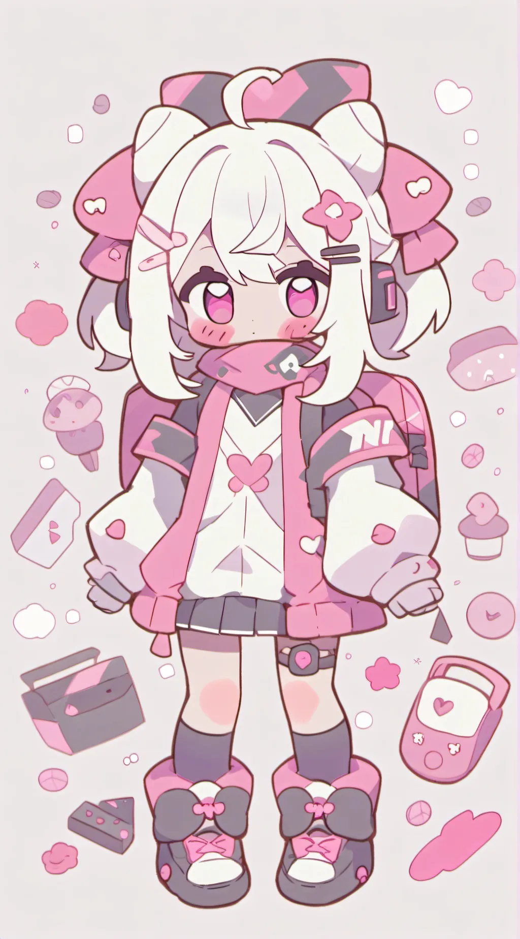 ai character: Mika background