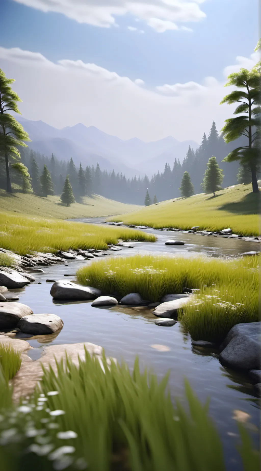 ai character: Woods background