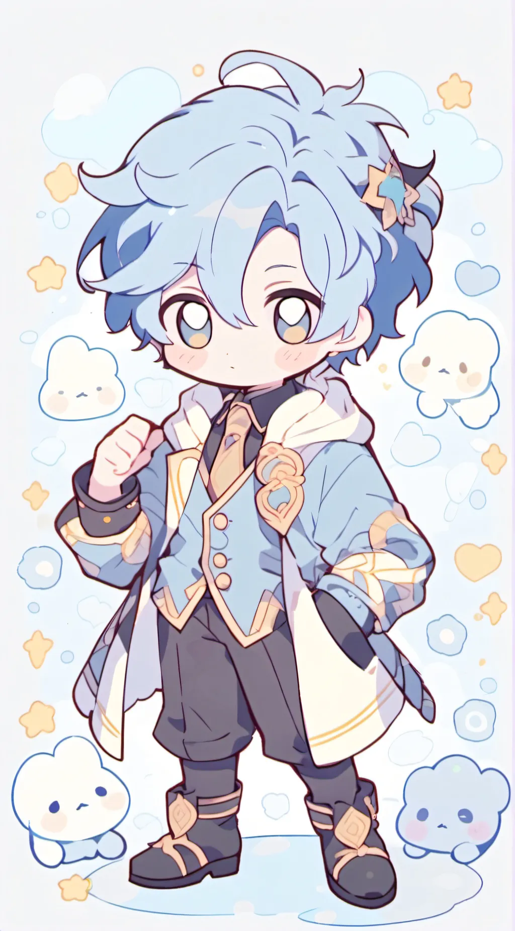 ai character: KreativeKyle background