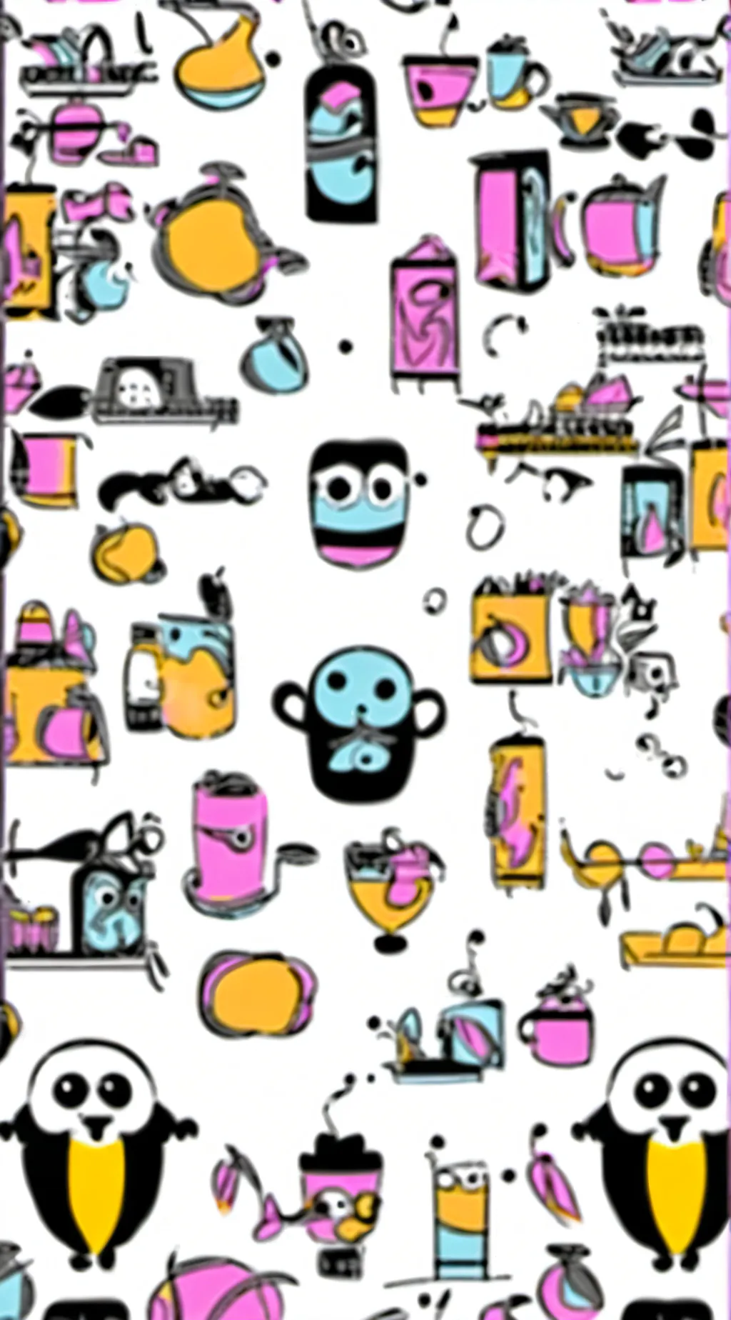 ai character: Dandy's world  background