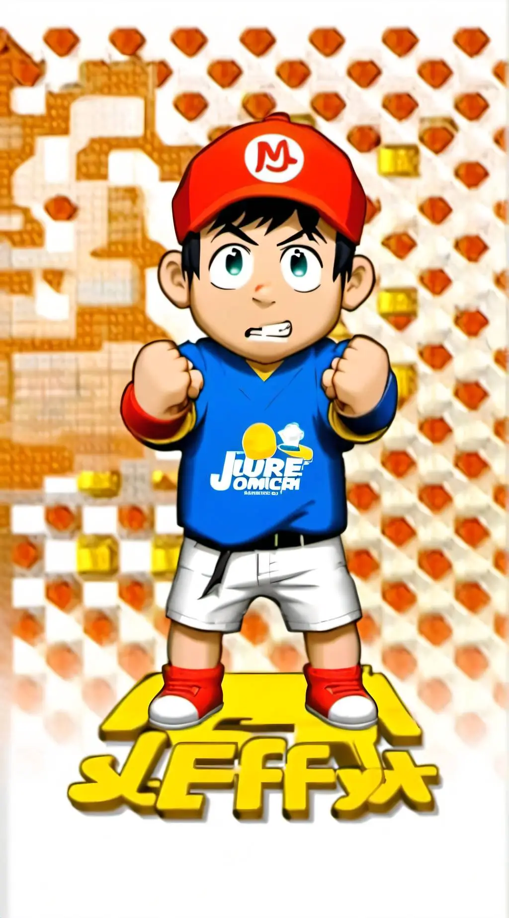 ai character: Jeffy background