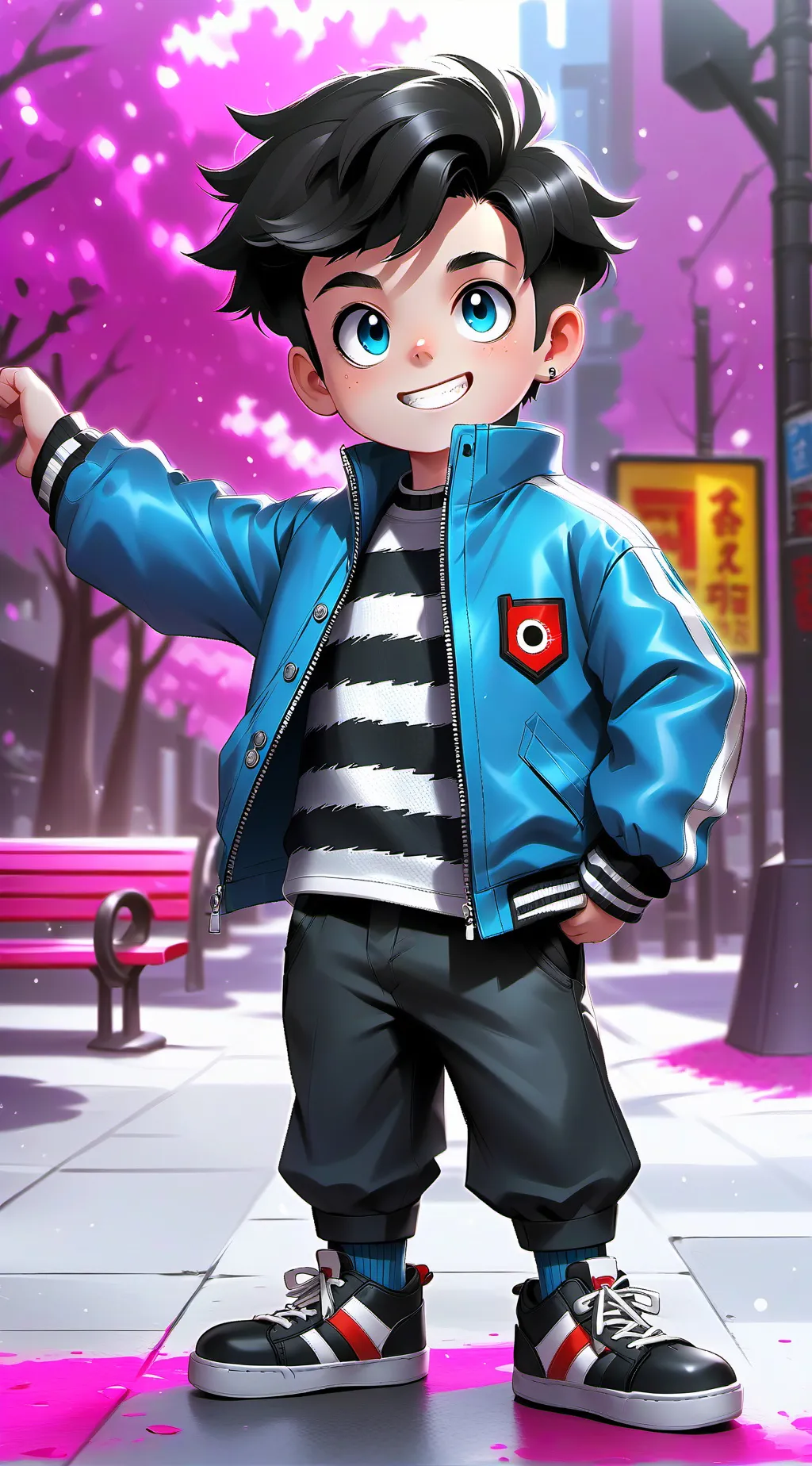 ai character: Oswald background