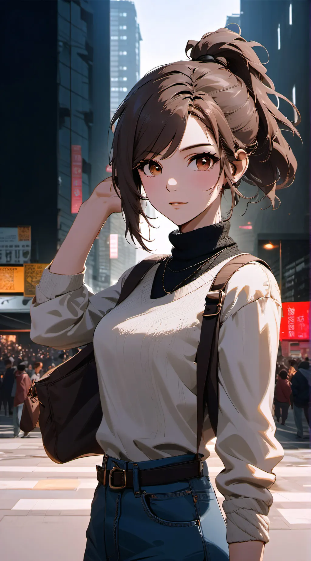 ai character: Sarah  background