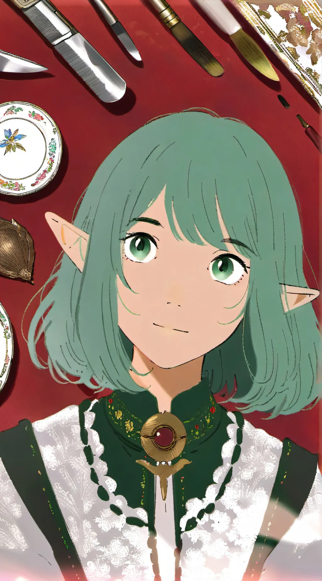 ai character: Star background