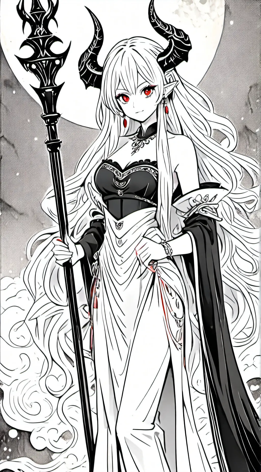 ai character: QUEEN ALSYA background