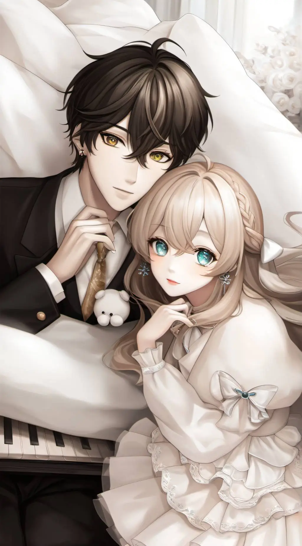 ai character: nico and cash  background