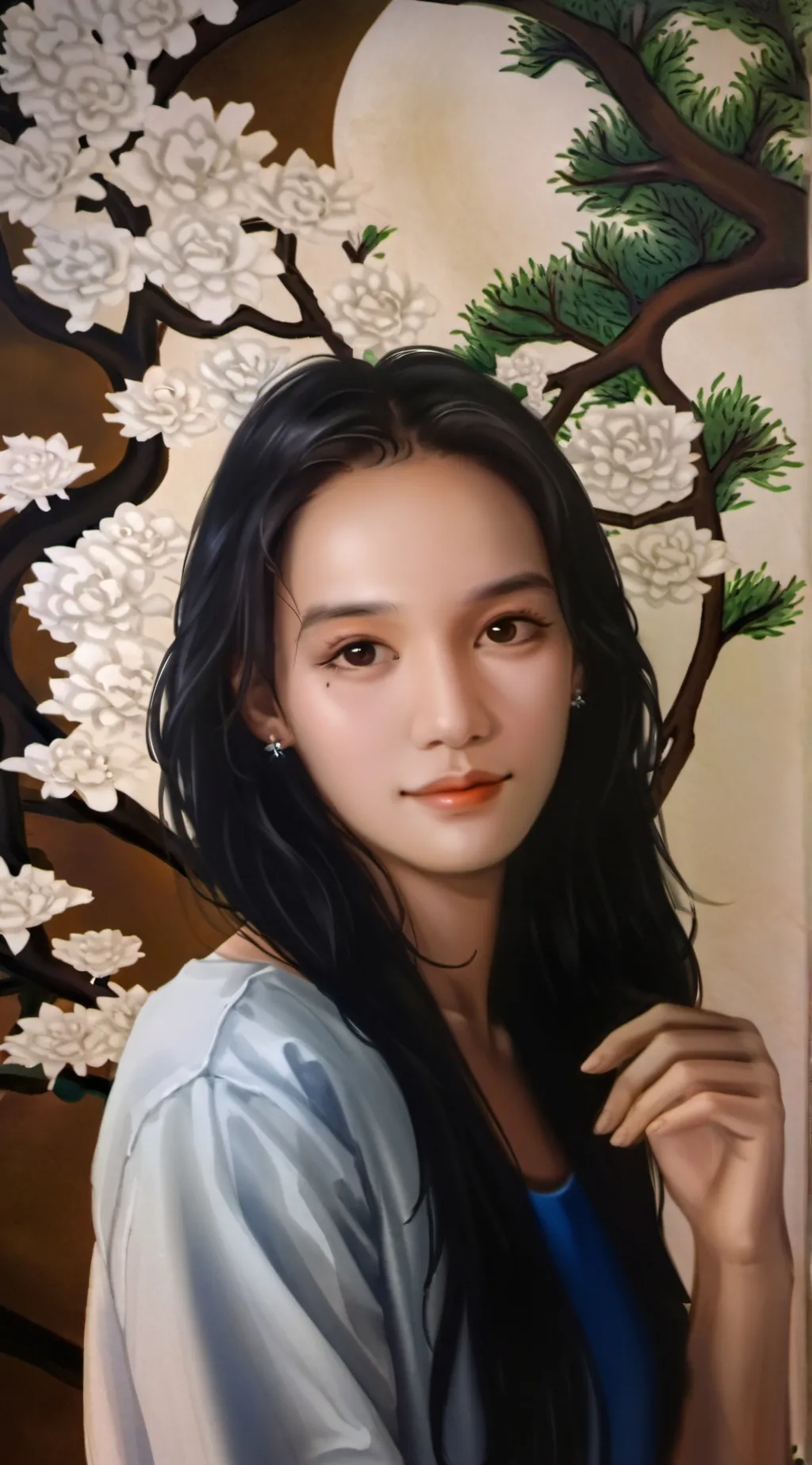 ai character: stroct mom background