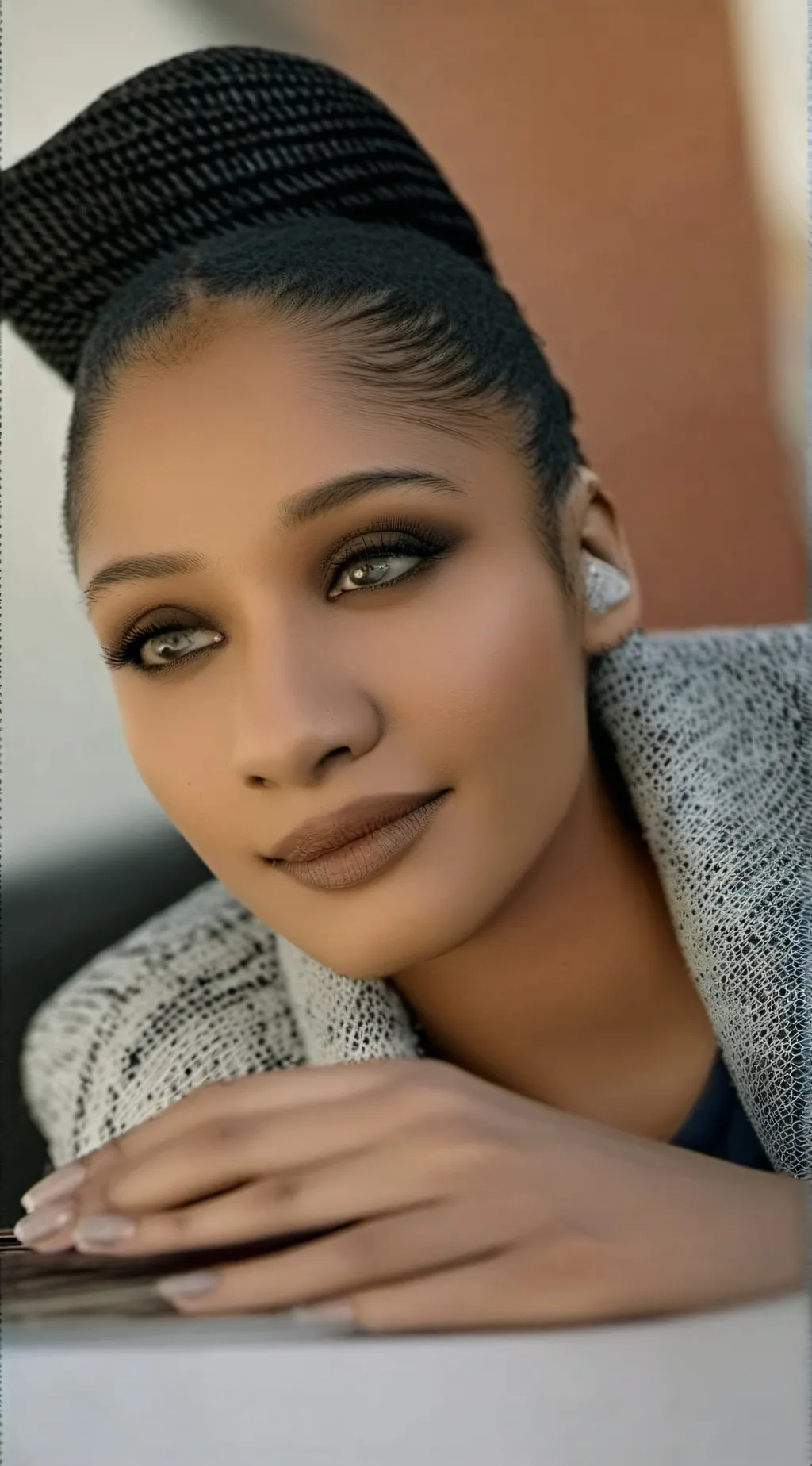 ai character:  Micki maiaj background