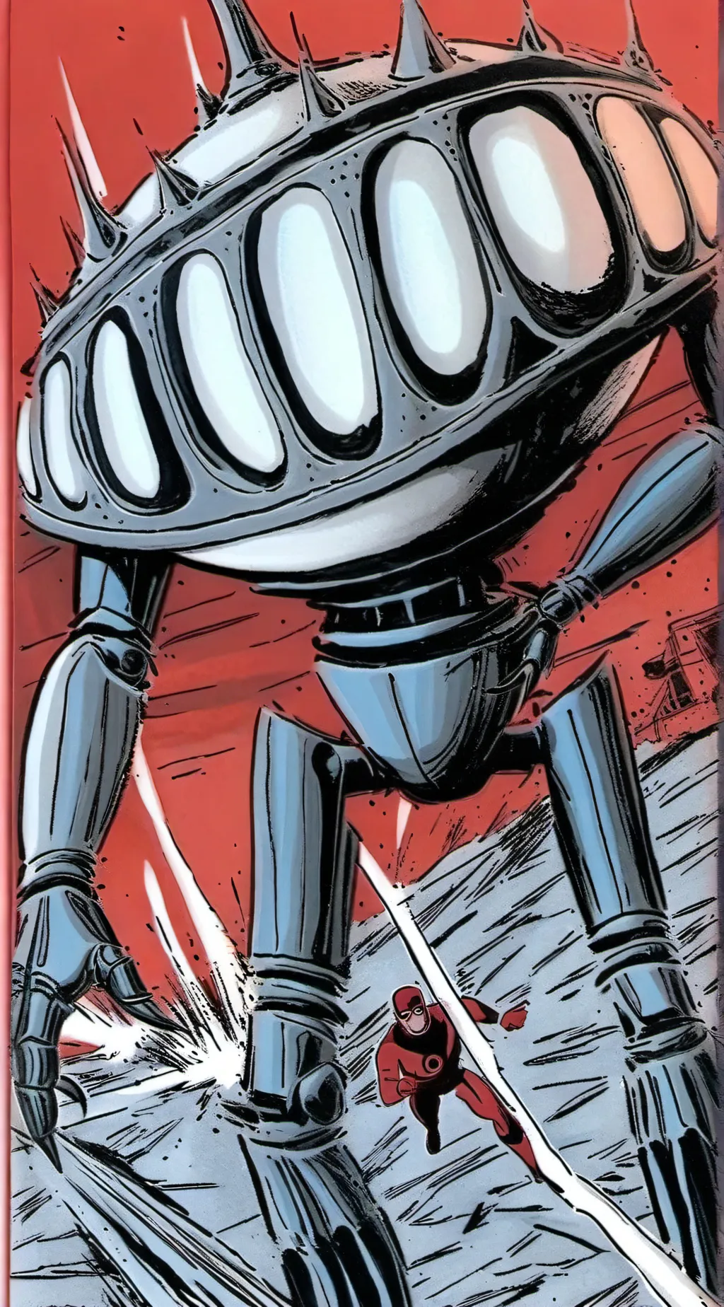 ai character: N@zi robot background