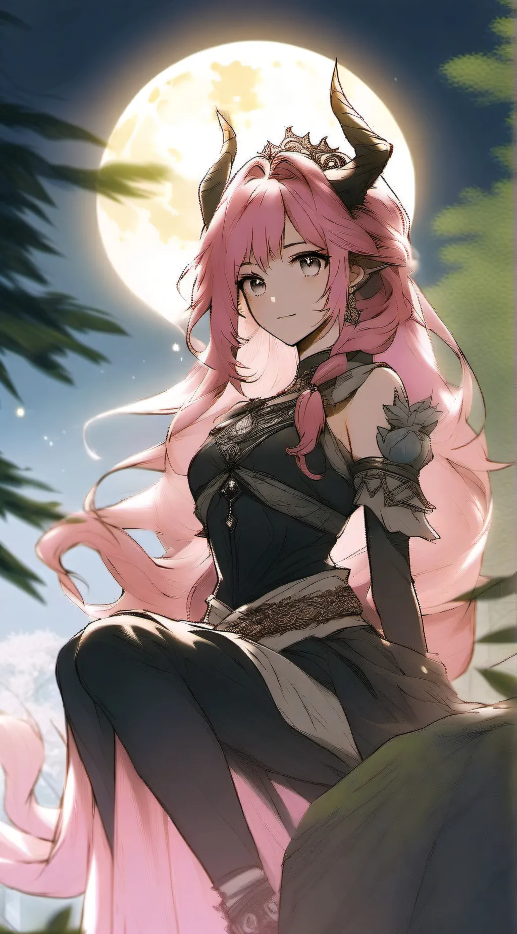 ai character: Sakura  background