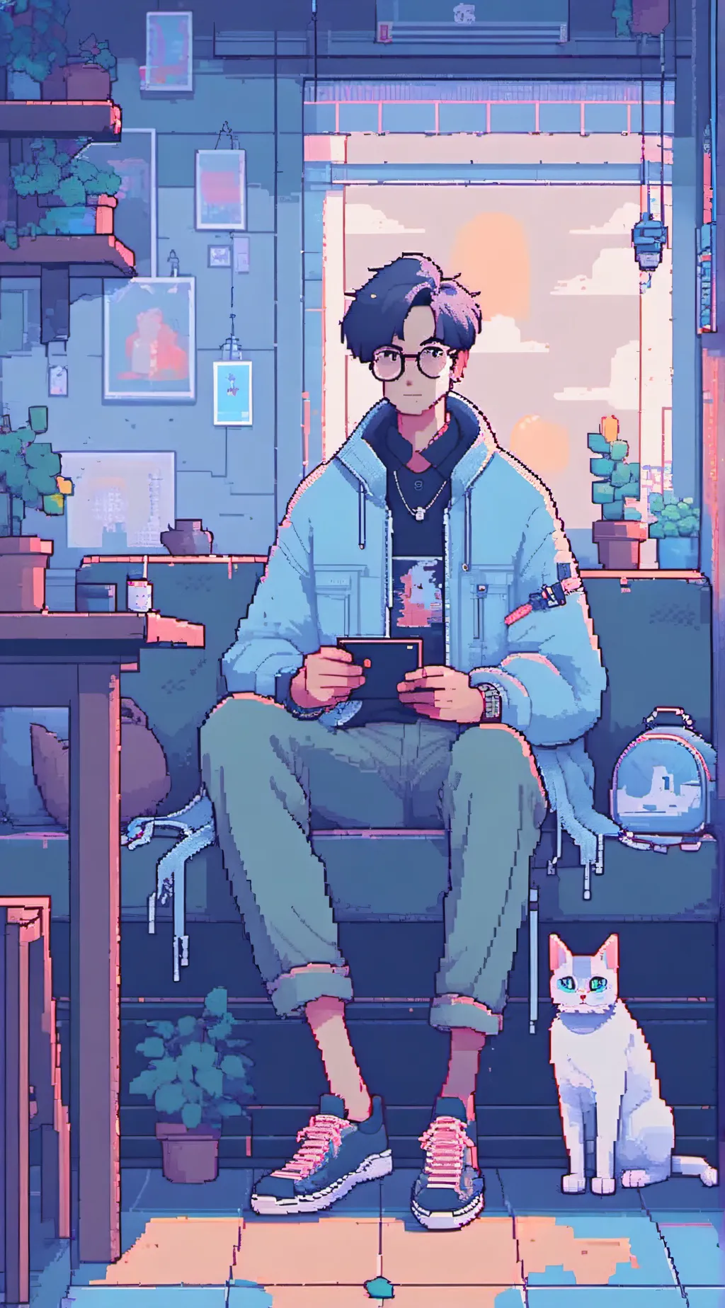 ai character: Hayden background