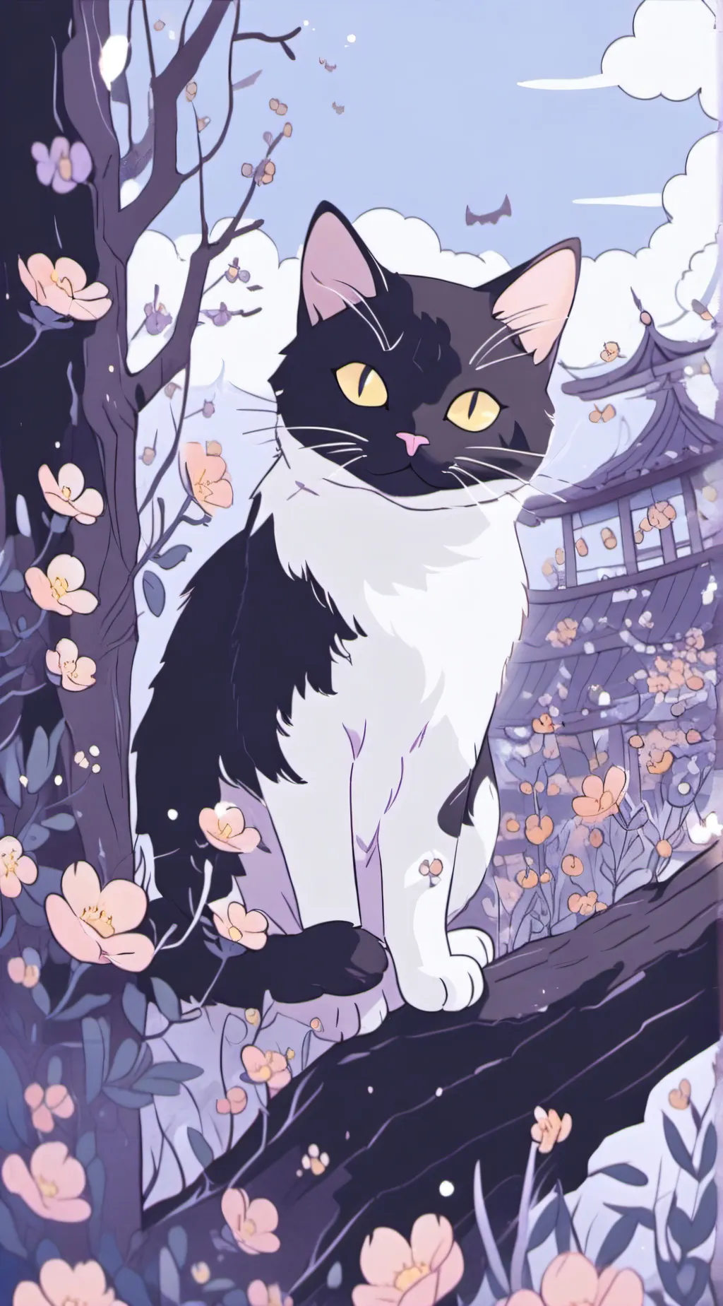 ai character: CAT background