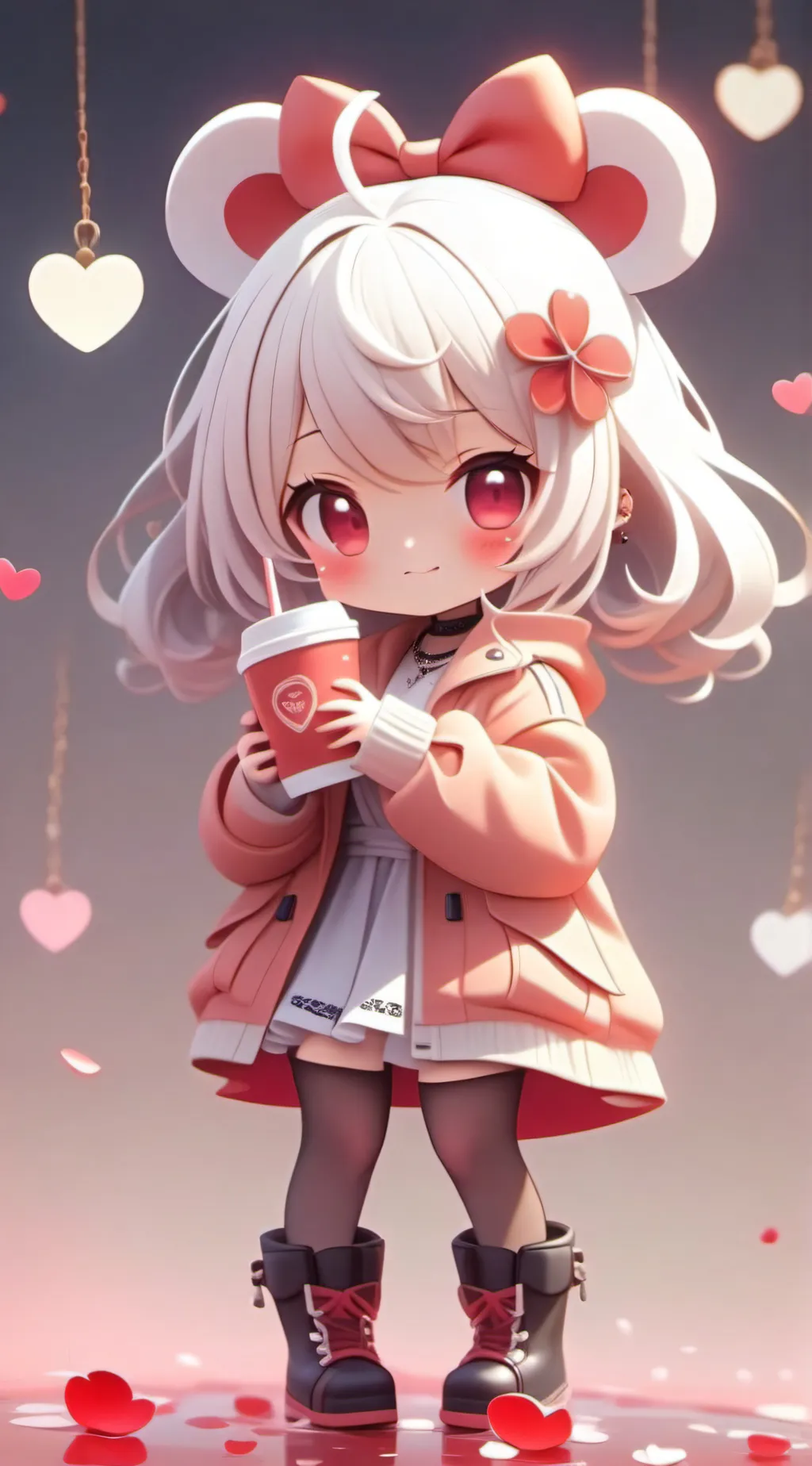 ai character: scp 999 girl background