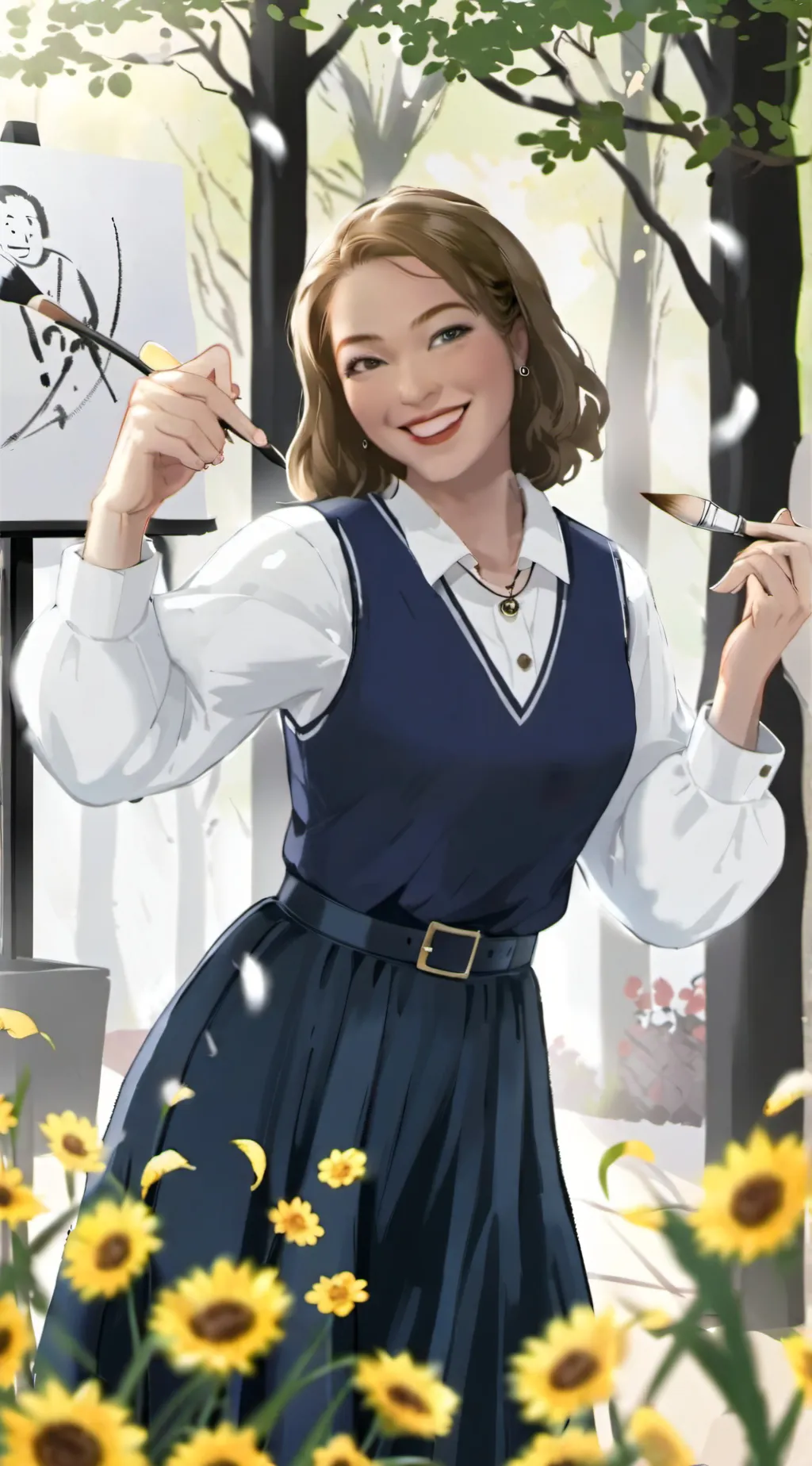 ai character: Yaeko background