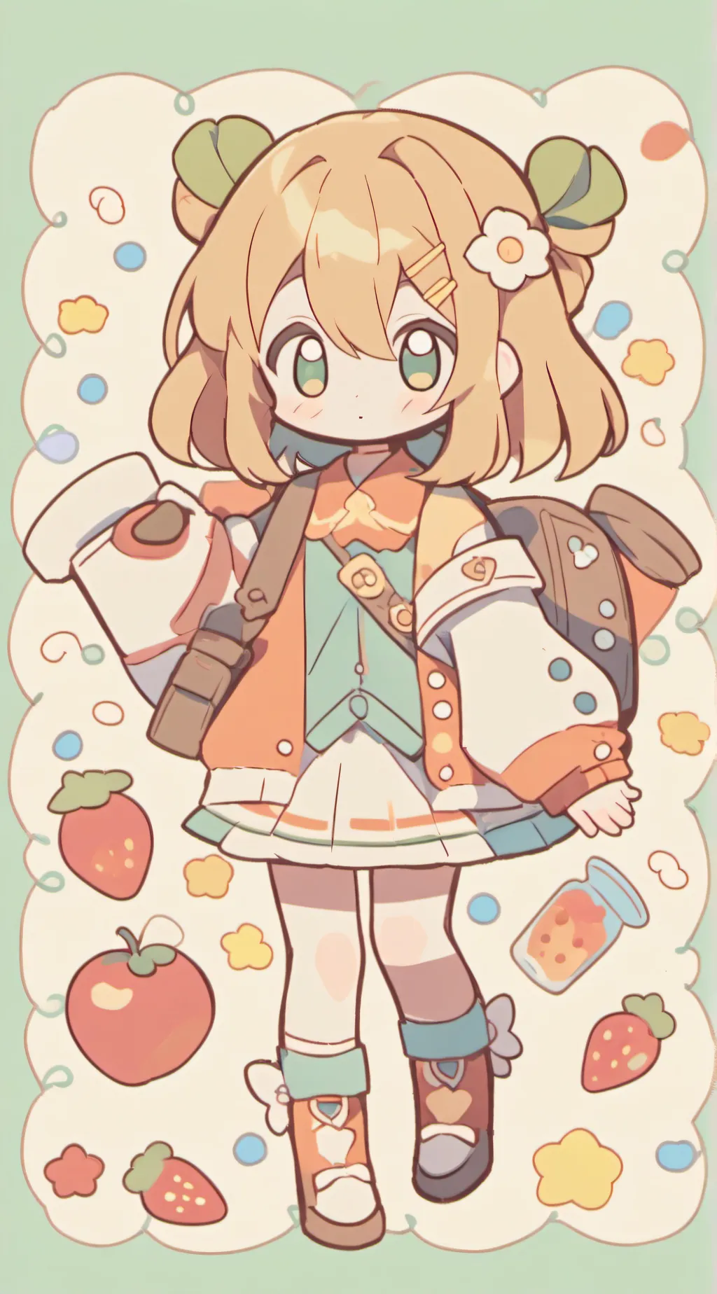 ai character: cash background