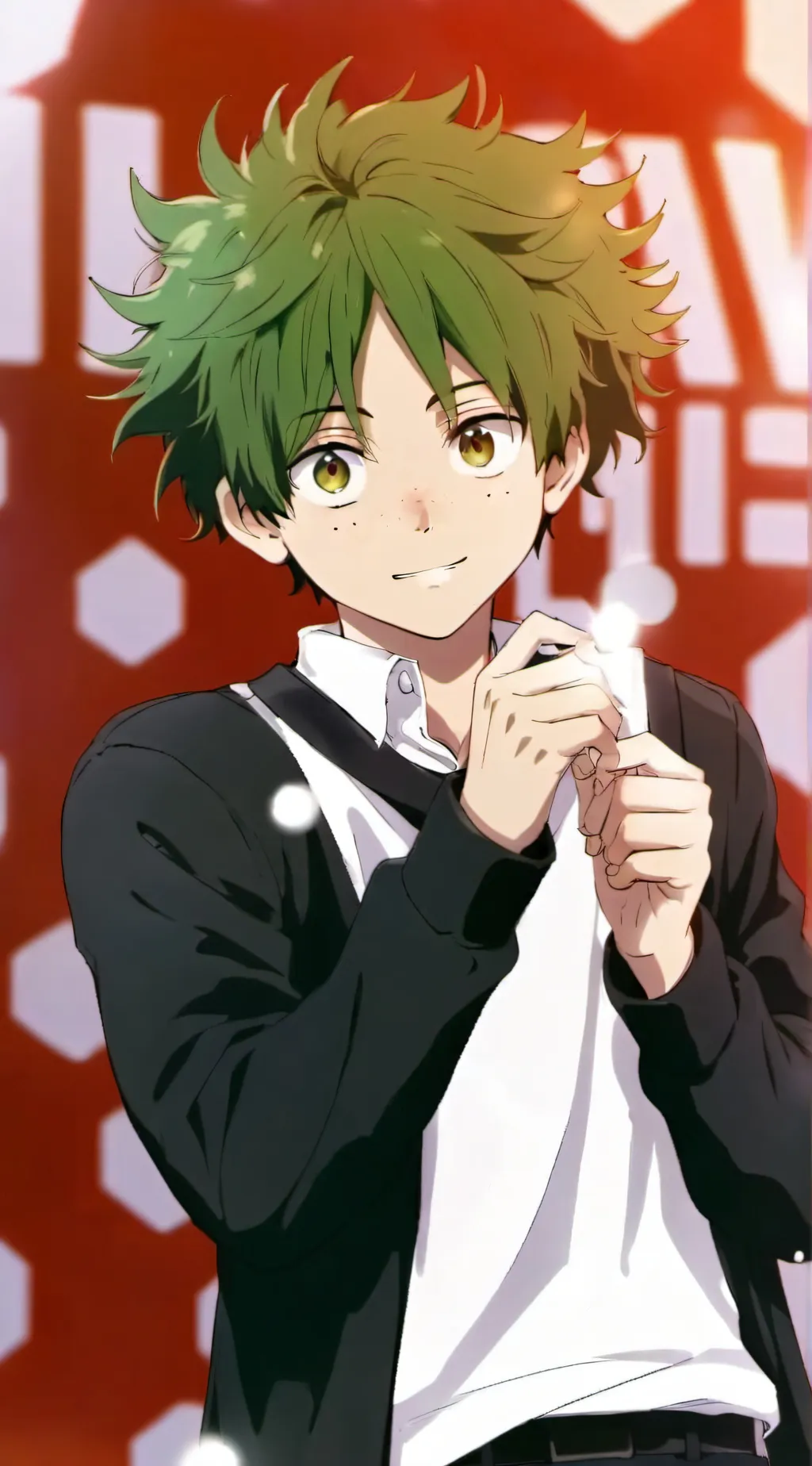 ai character: MHA (bomb)  background