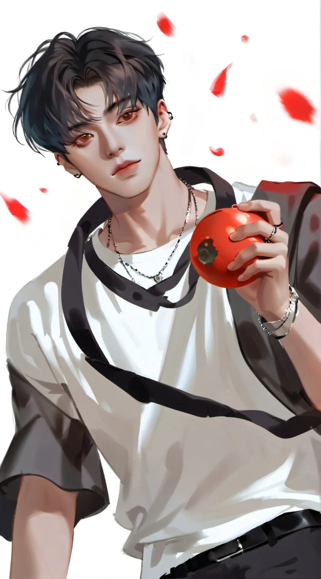 ai character: stray kids  background