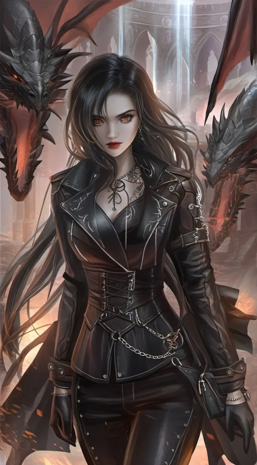 ai character: Evelyn background