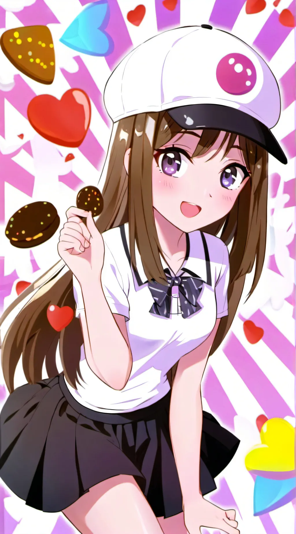 ai character: hypercookiie  background