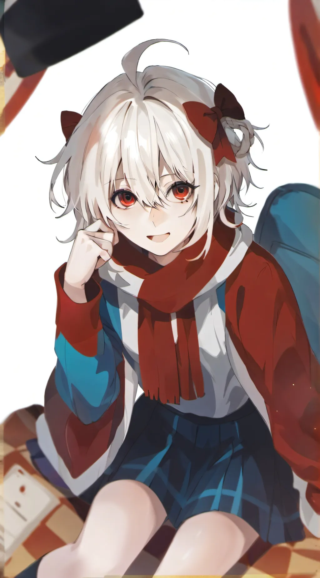 ai character: Jamie..  background