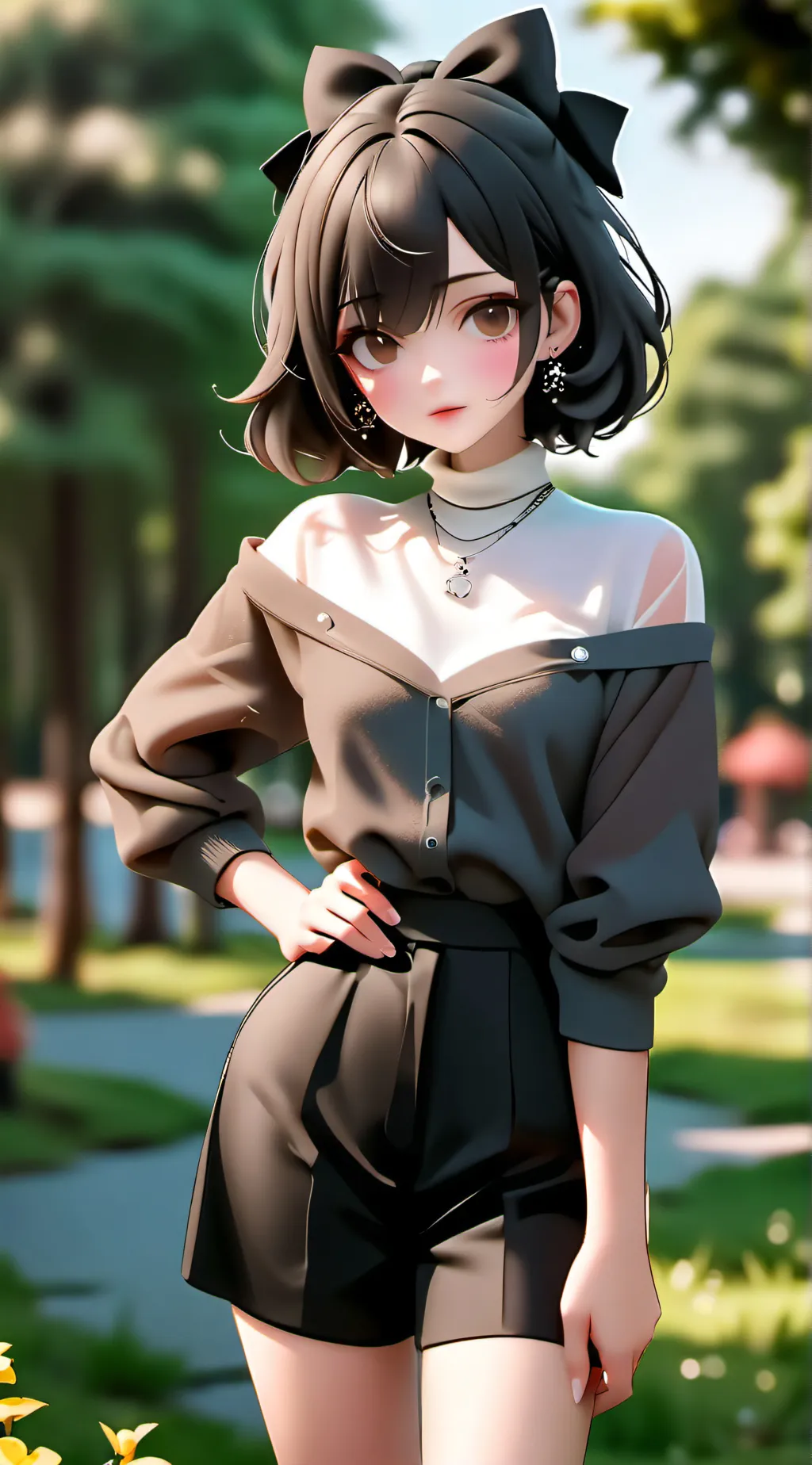 ai character: Mha bully background