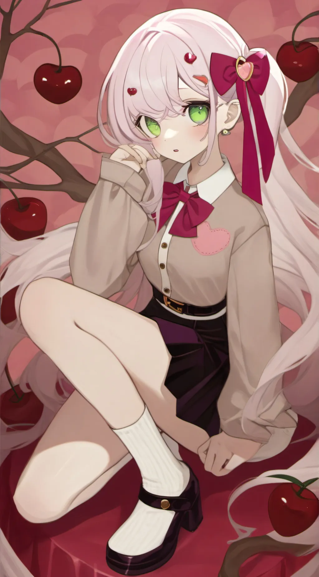 ai character: Mitsuri Kanroji background