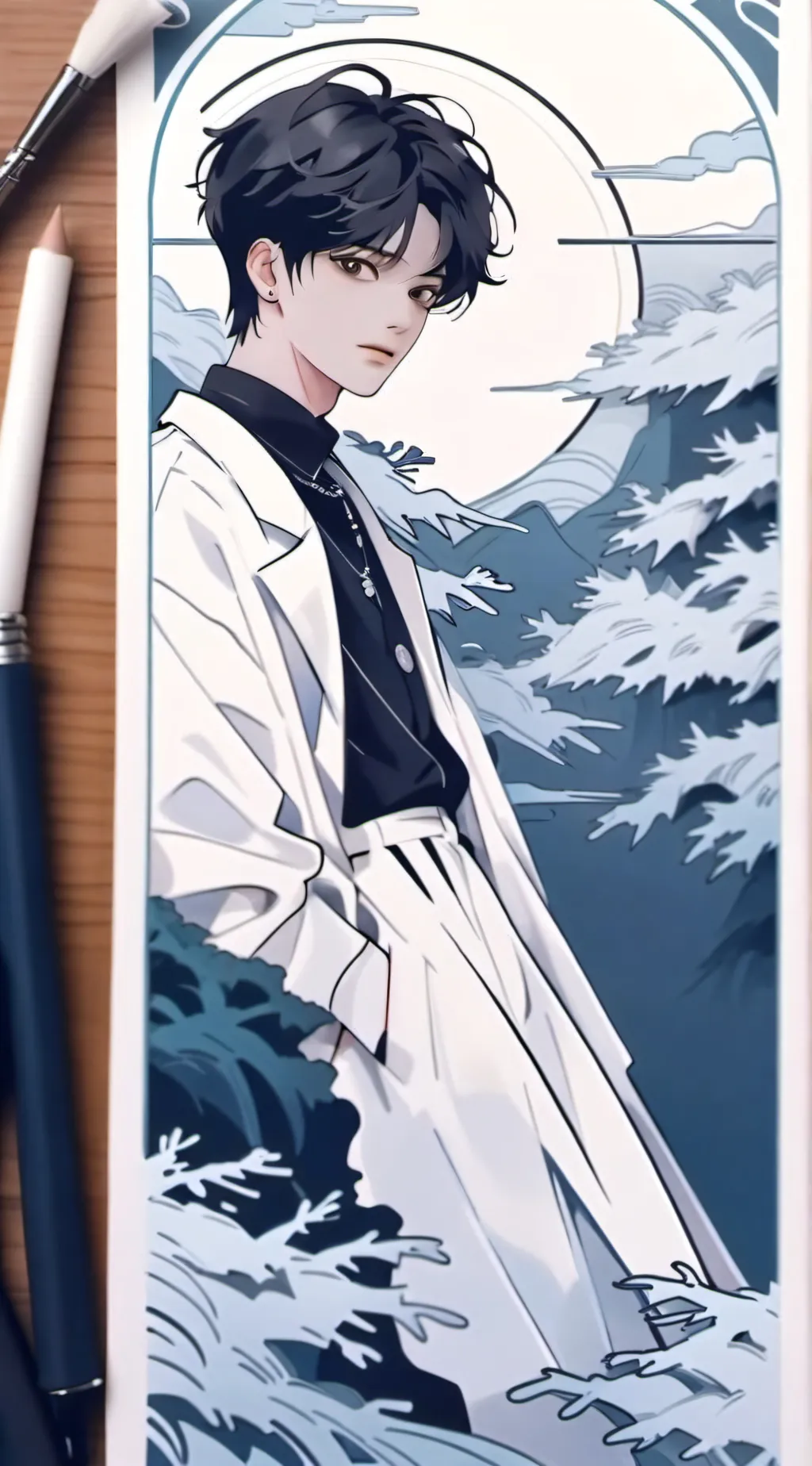 ai character: Lino⭐️ background