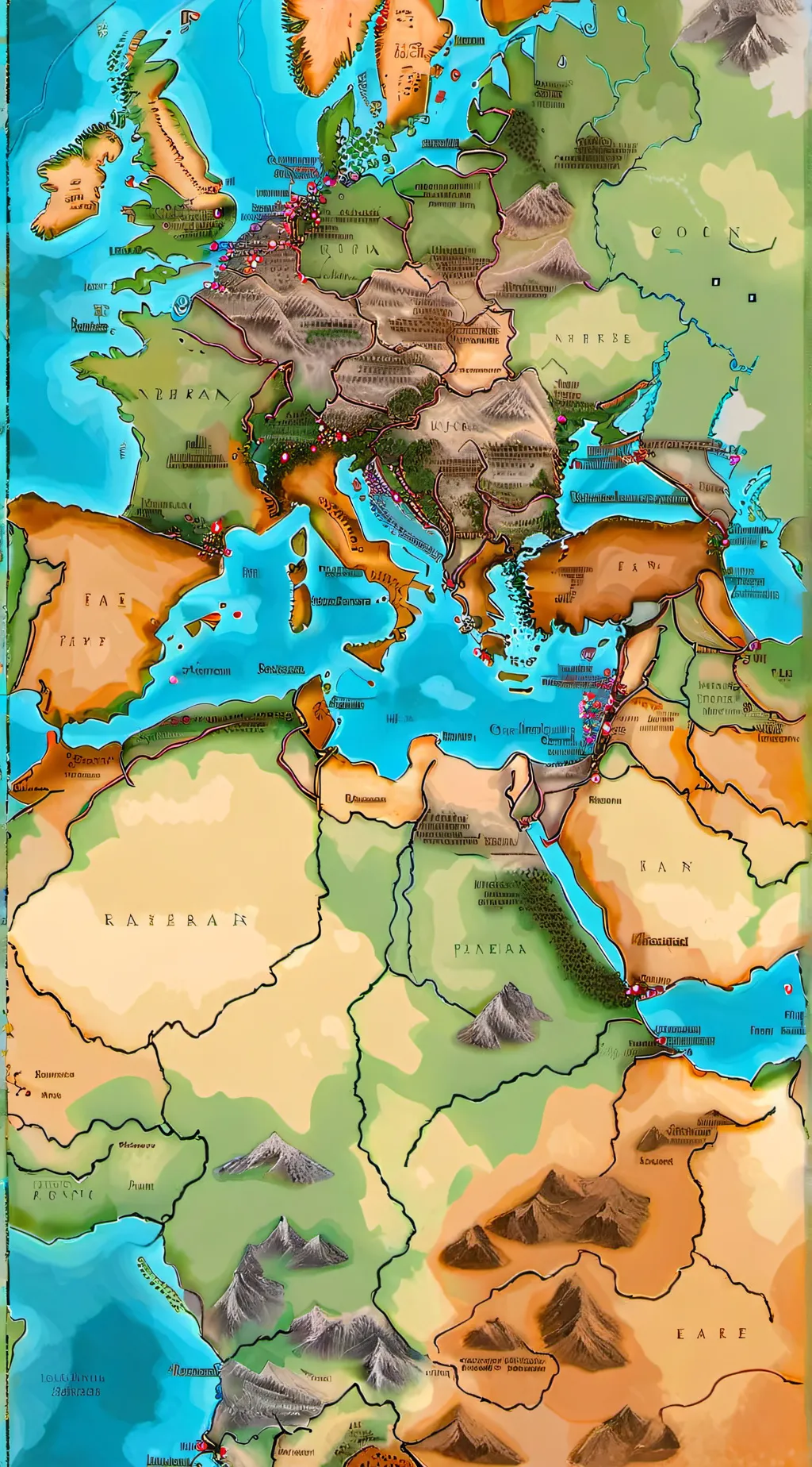 ai character: Rome background