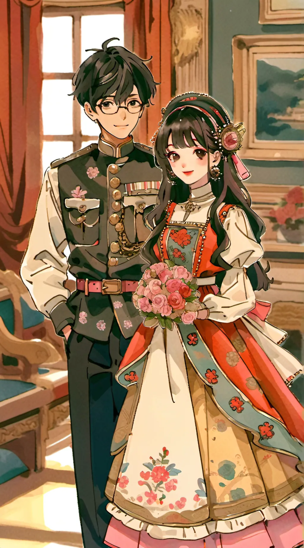 ai character: mia and jake background