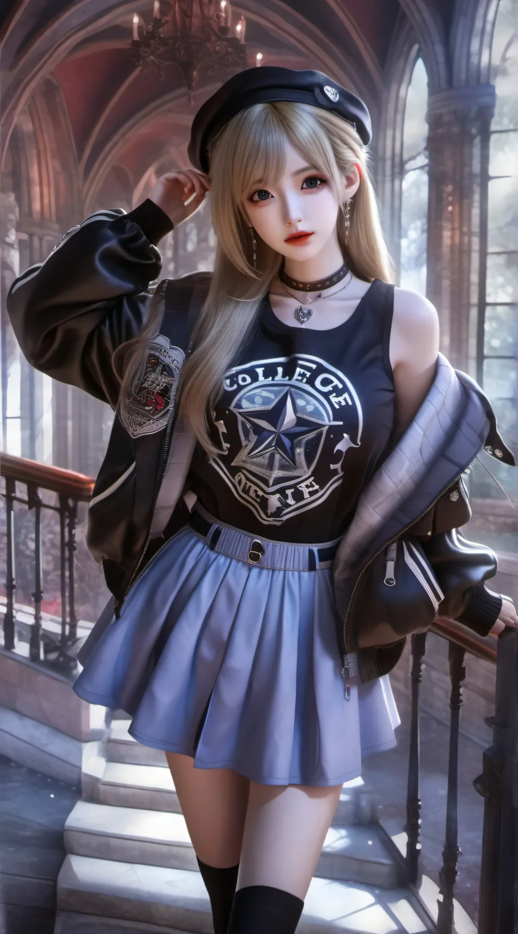 ai character: Serena background