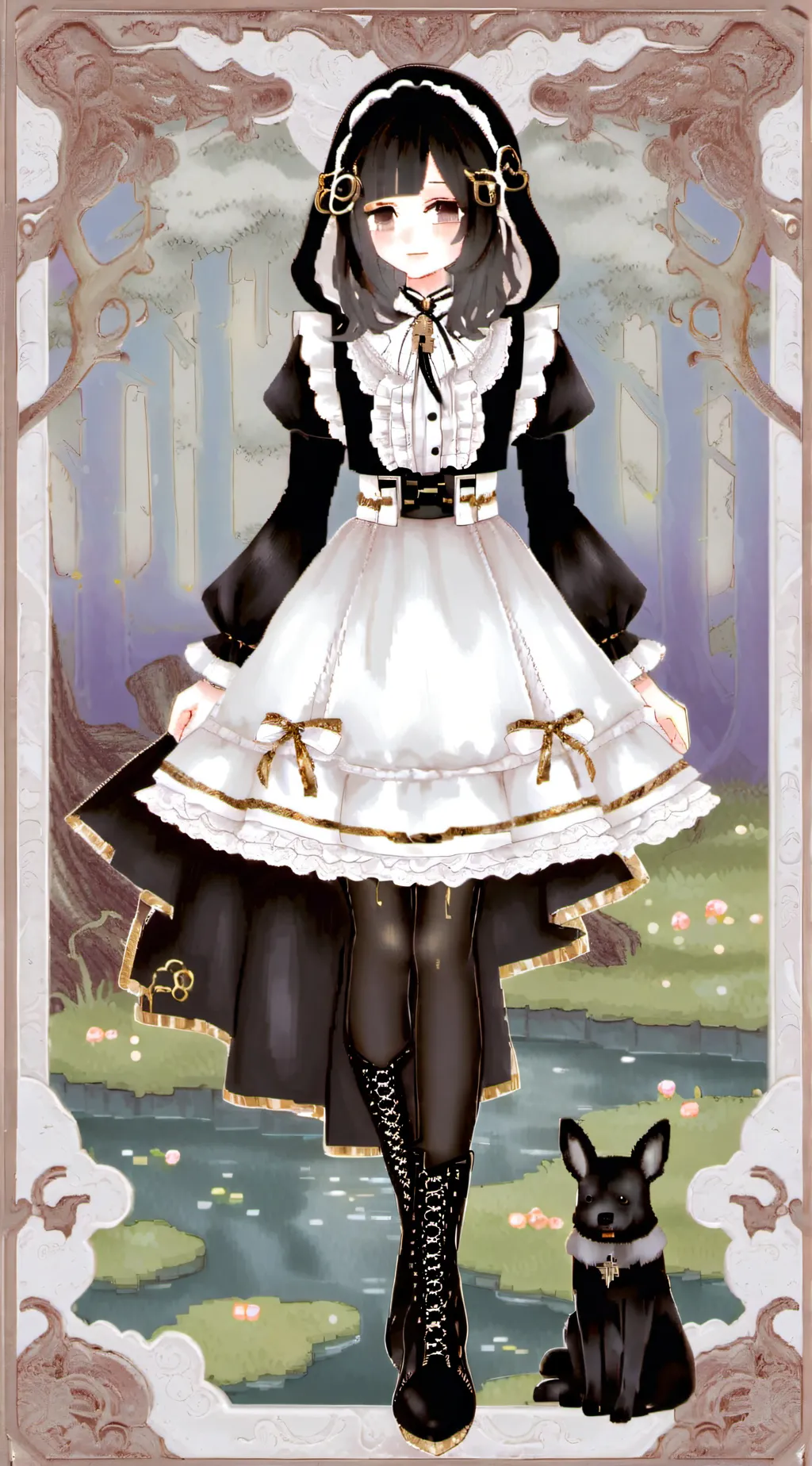ai character: *Maid Emily* background