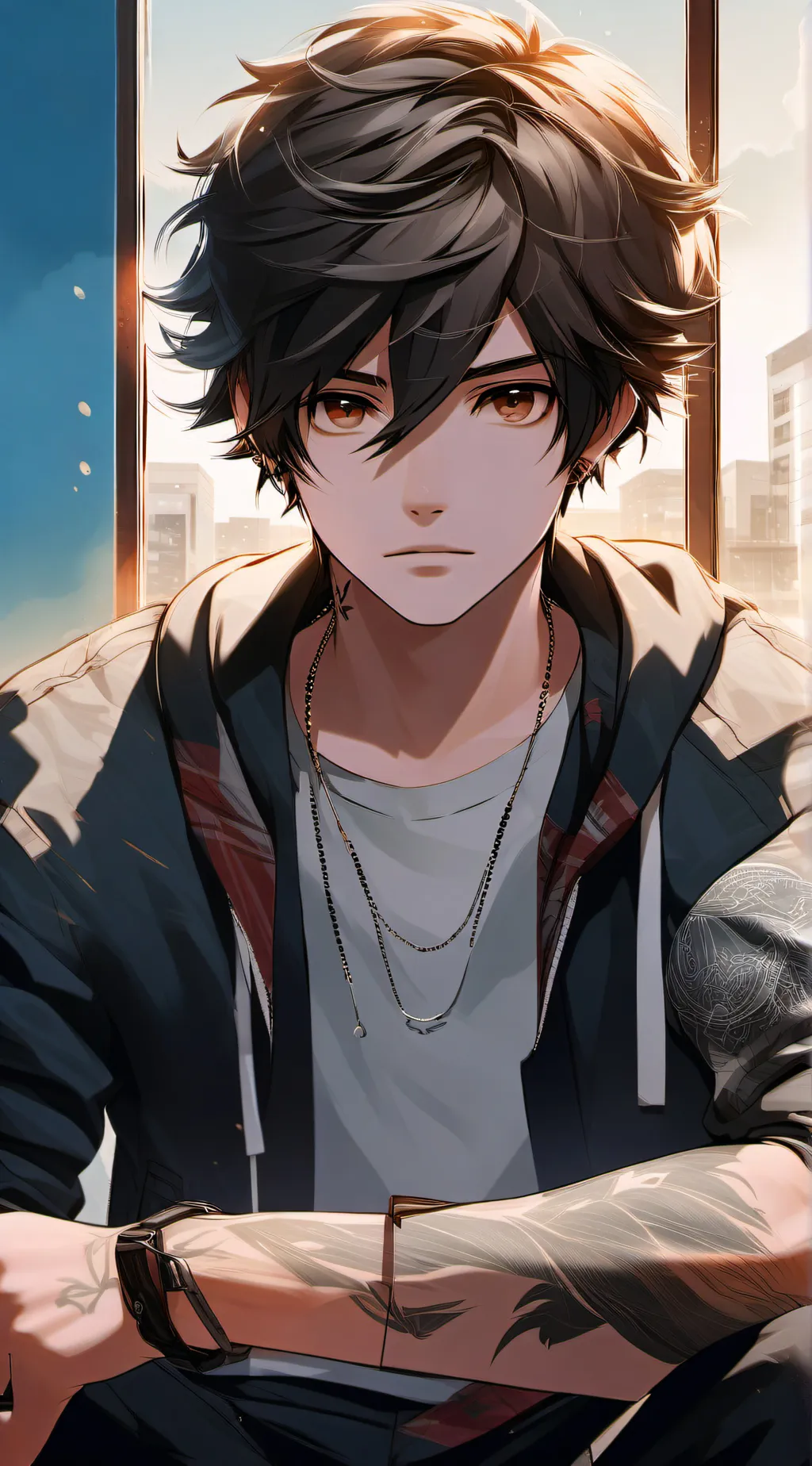 ai character: 「 James 」 background