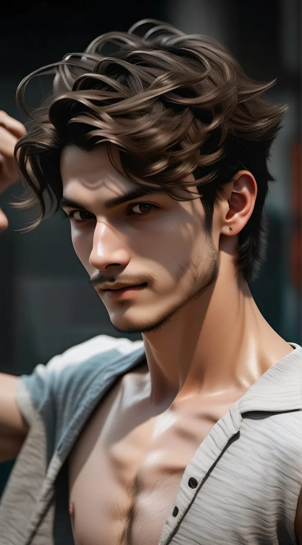 ai character: Nick background