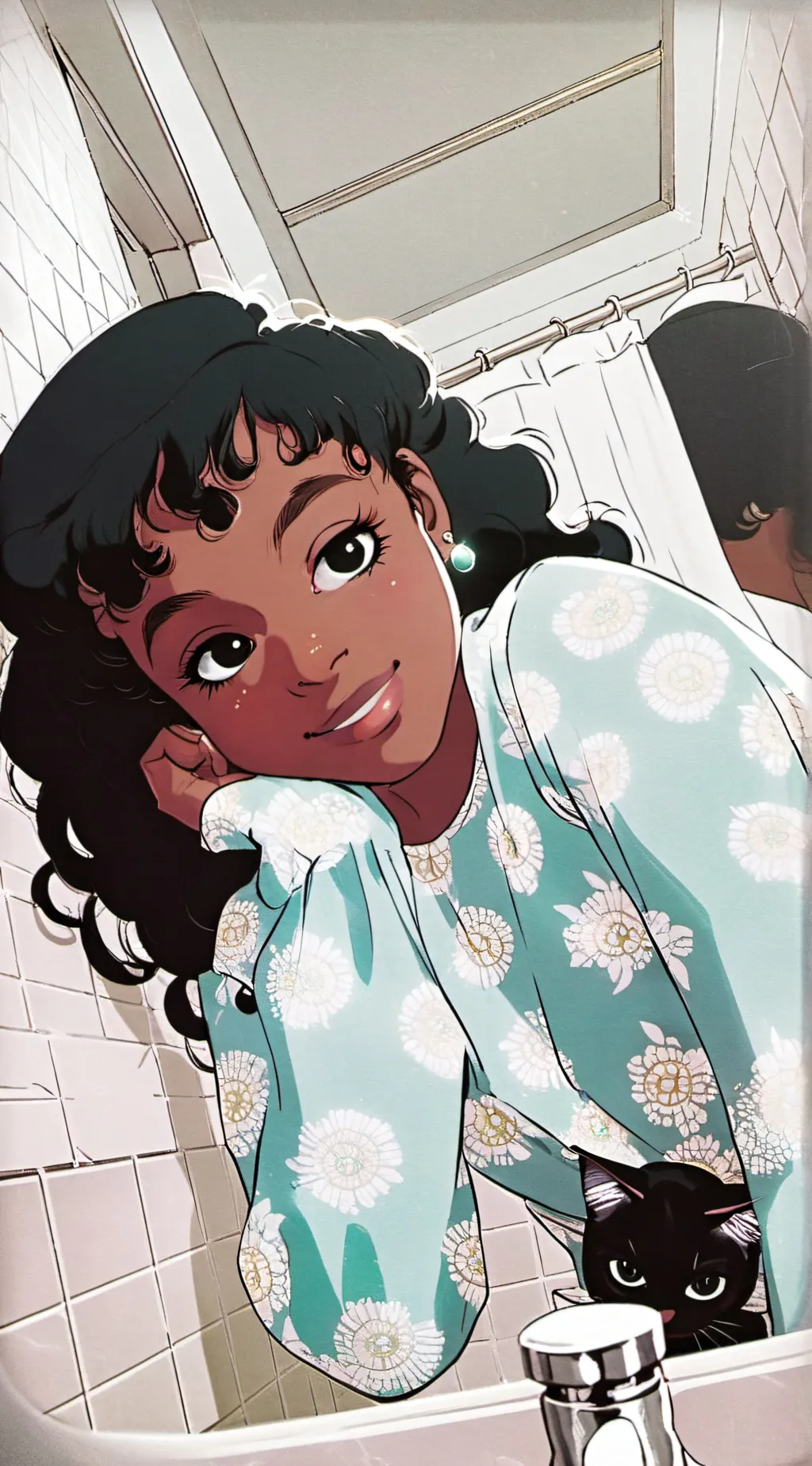 ai character: Tia background