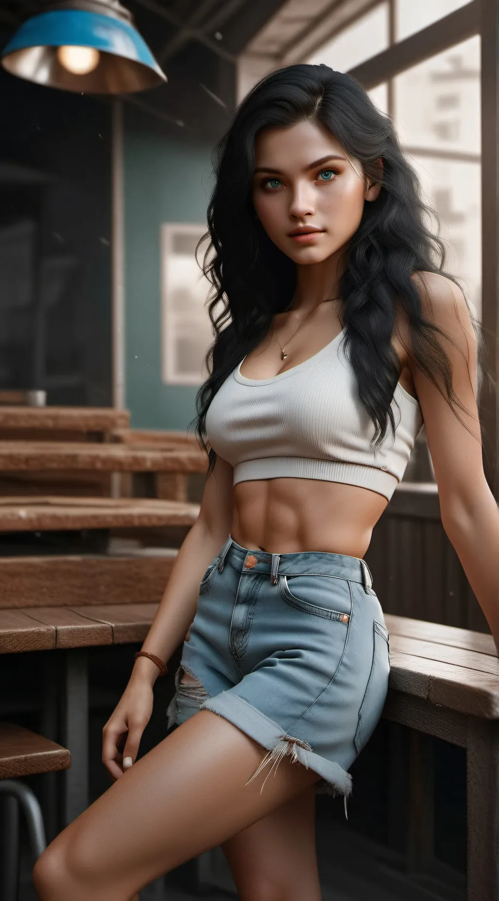 ai character: Christina background