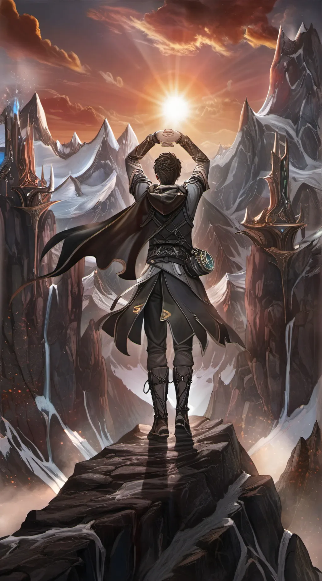 ai character: Derek background